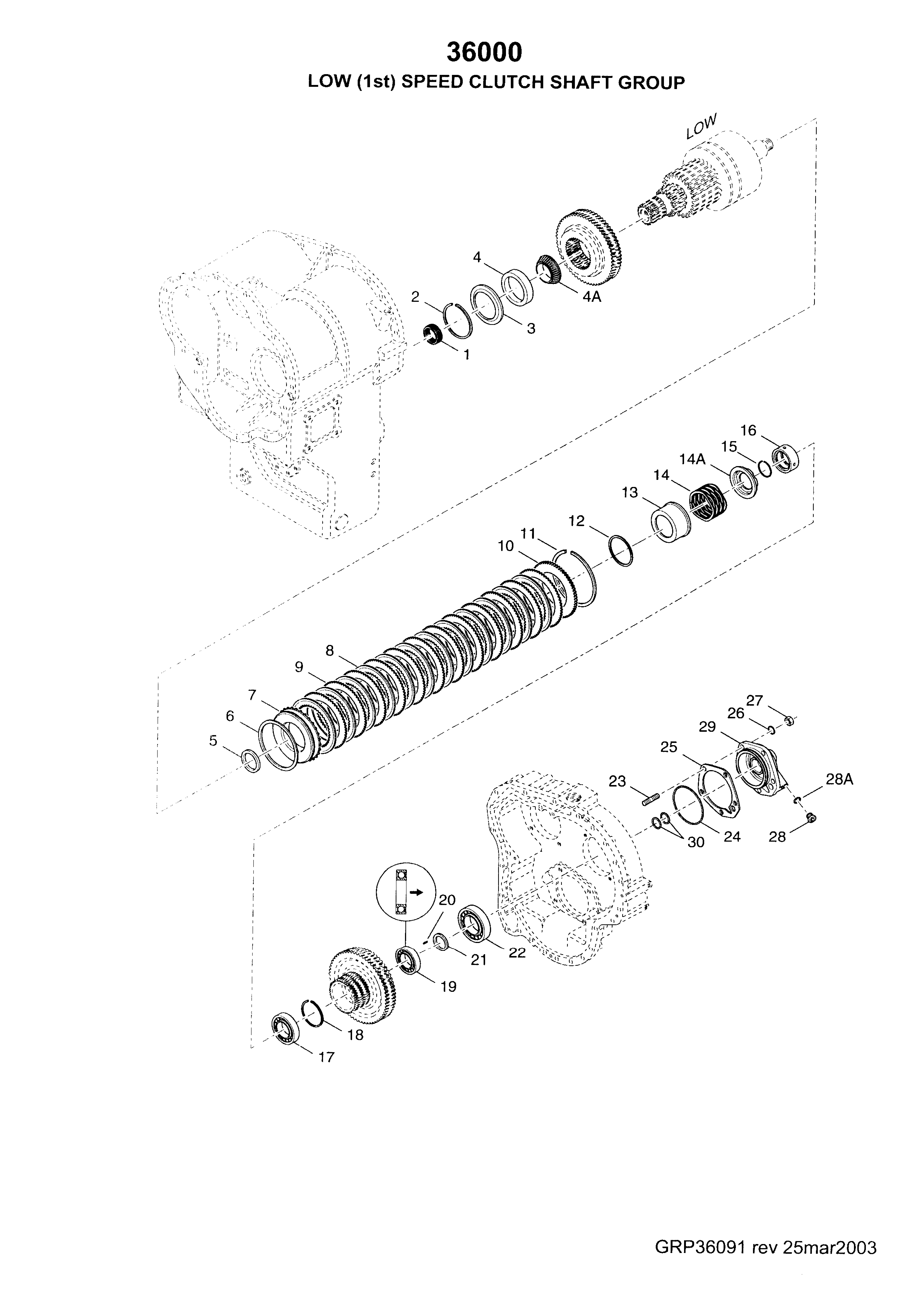 drawing for CLAAS 03197580 - BEARING (figure 4)