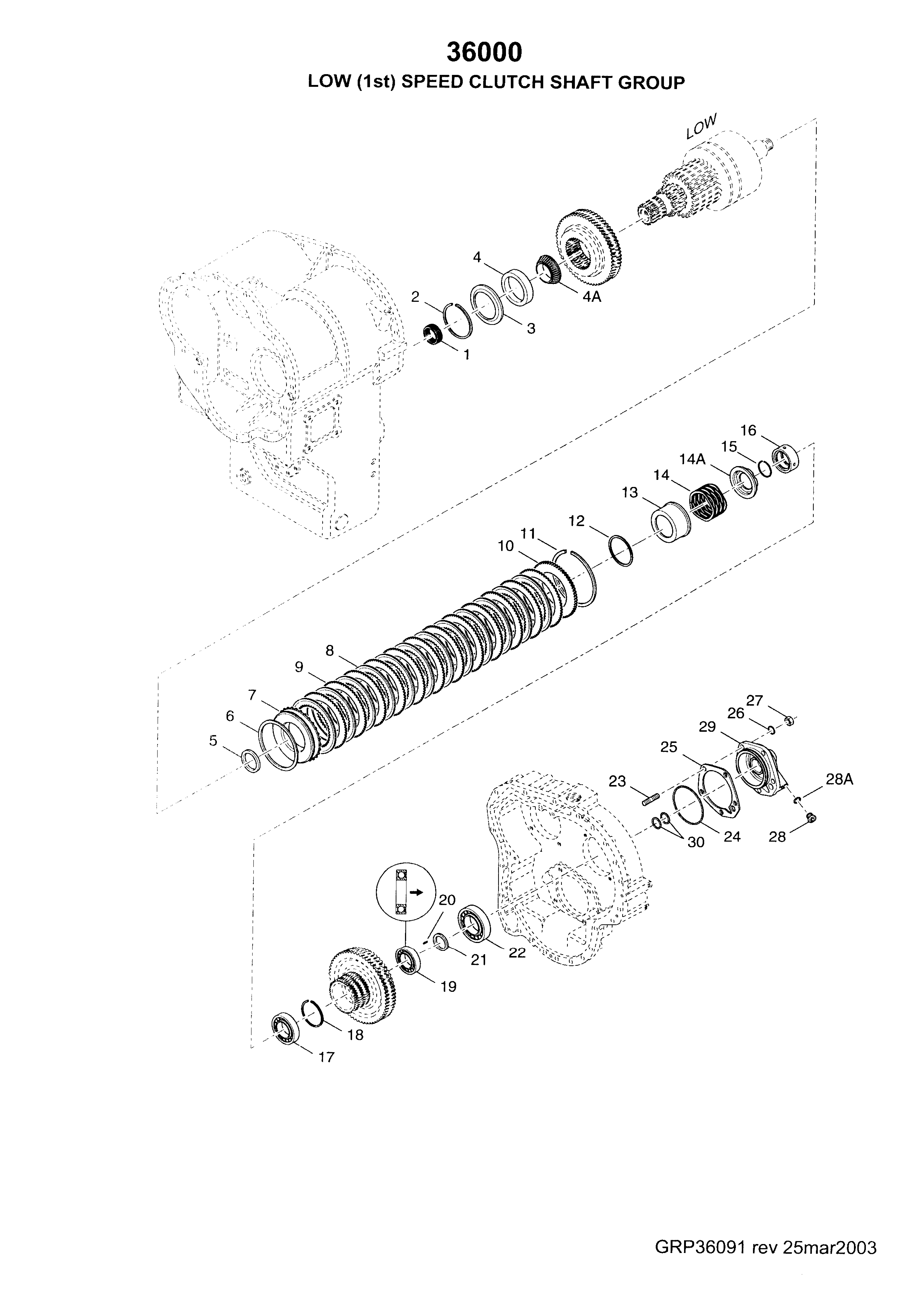 drawing for CNH NEW HOLLAND 73117900 - SNAP RING (figure 2)