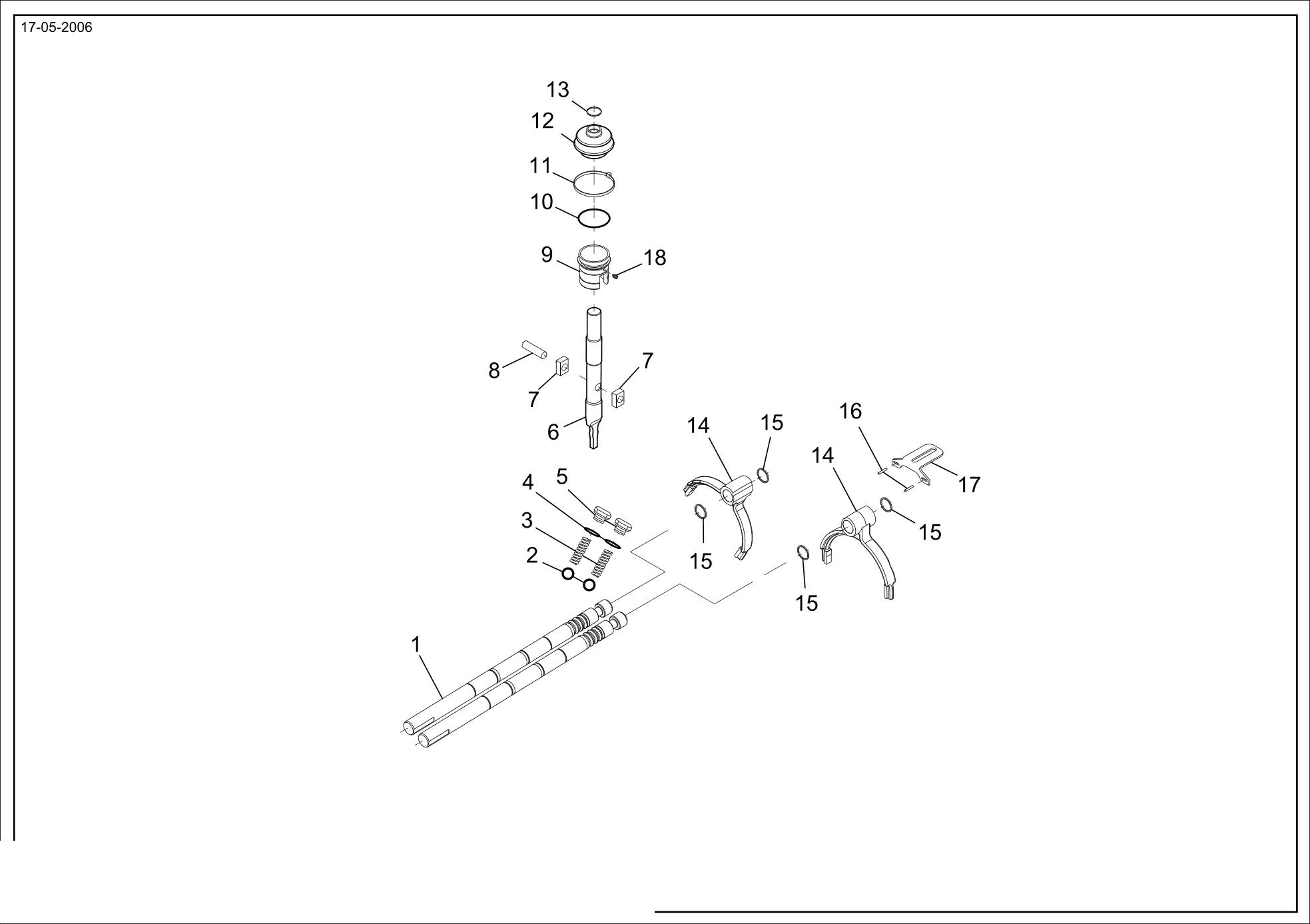 drawing for CNH NEW HOLLAND 79030217 - O RING (figure 5)