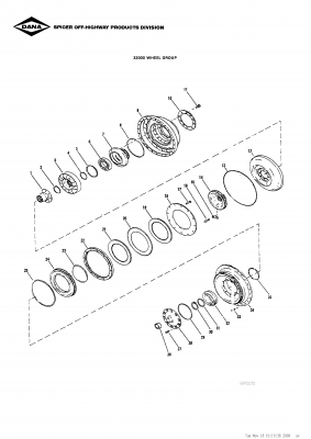 drawing for HARSCO 4001138-023 - BEARING (figure 5)