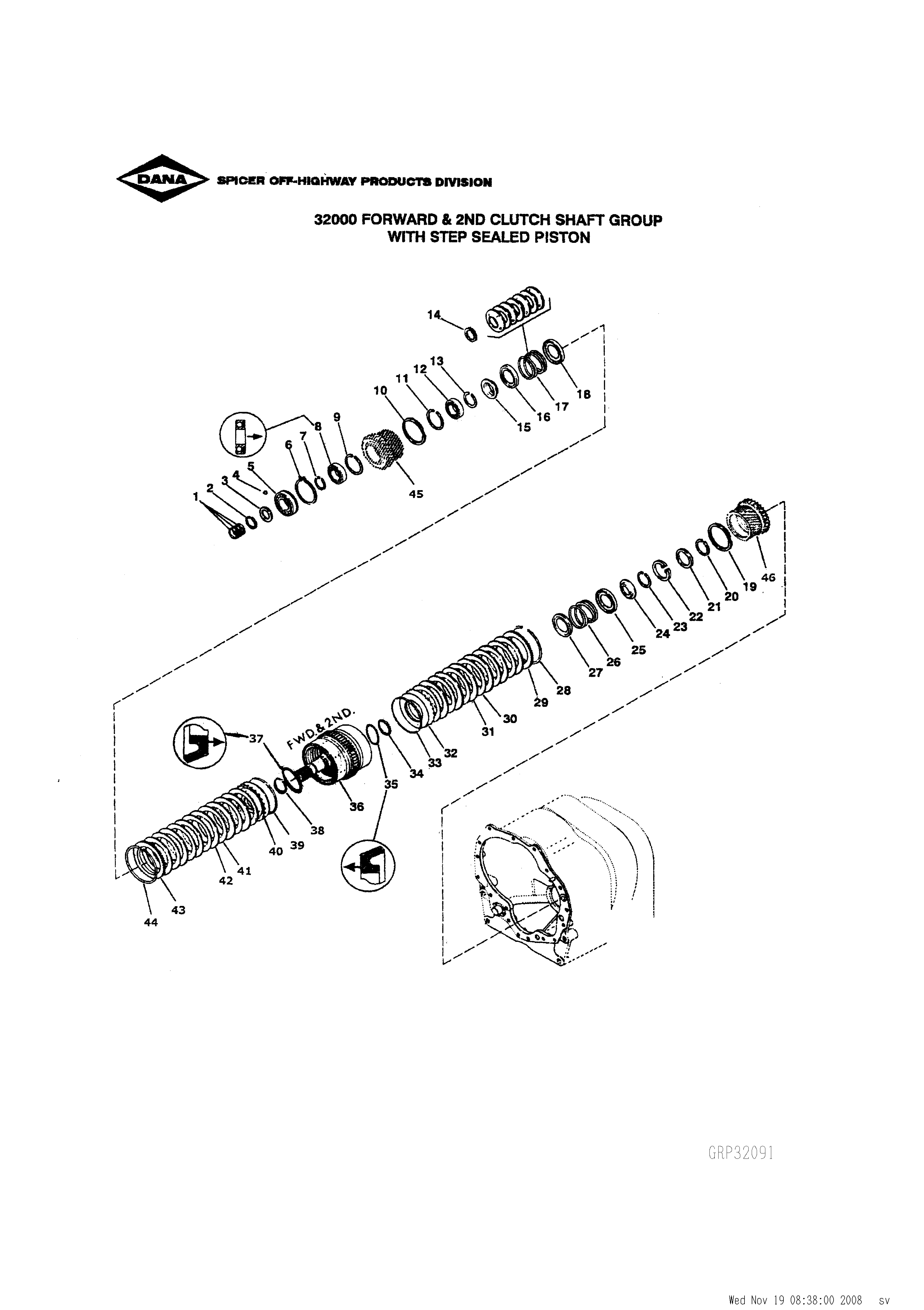drawing for BOMAG 05113448 - BEARING (figure 4)