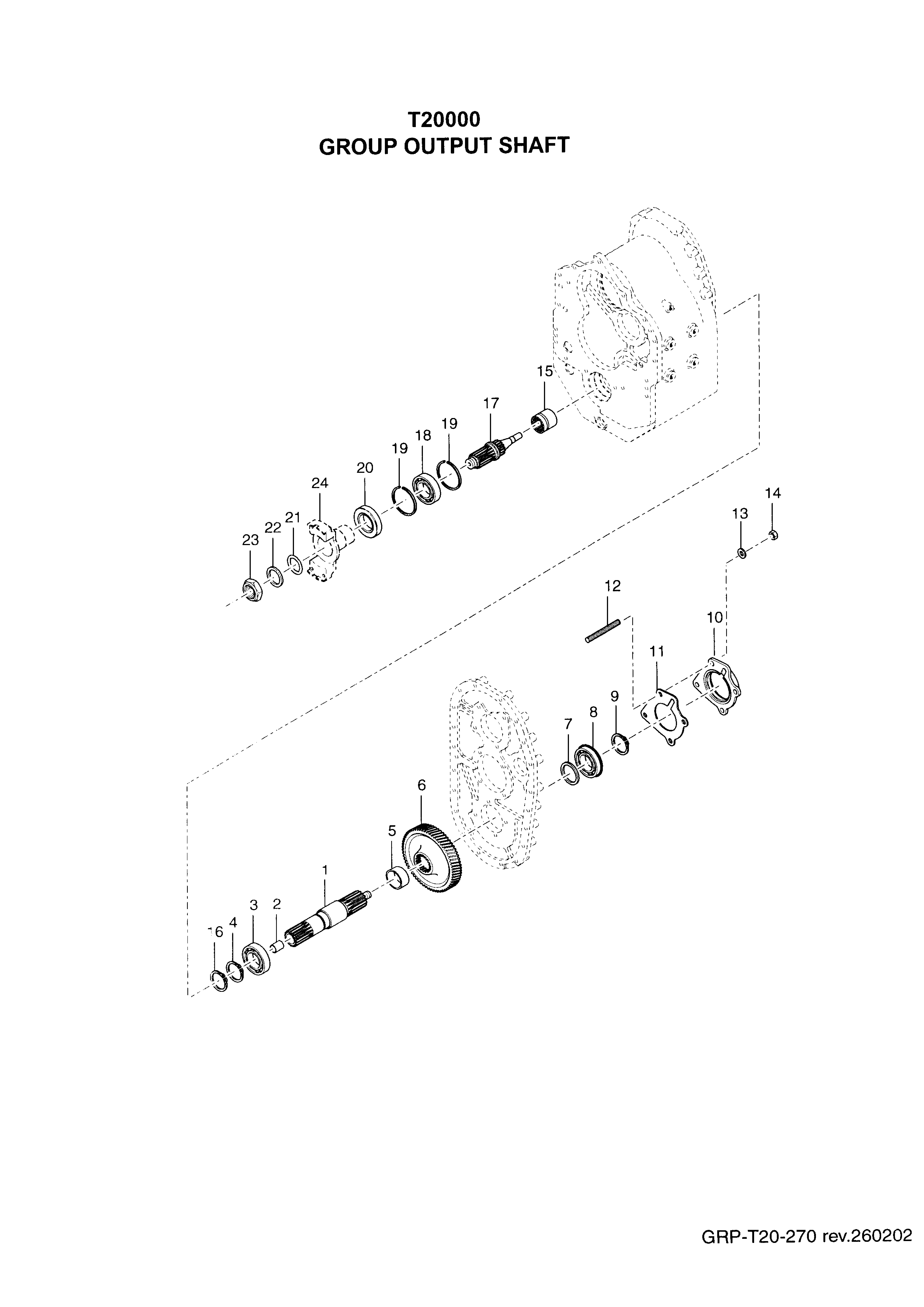 drawing for LOADLIFTER MANUFACTURING 102014L1 - BEARING (figure 1)