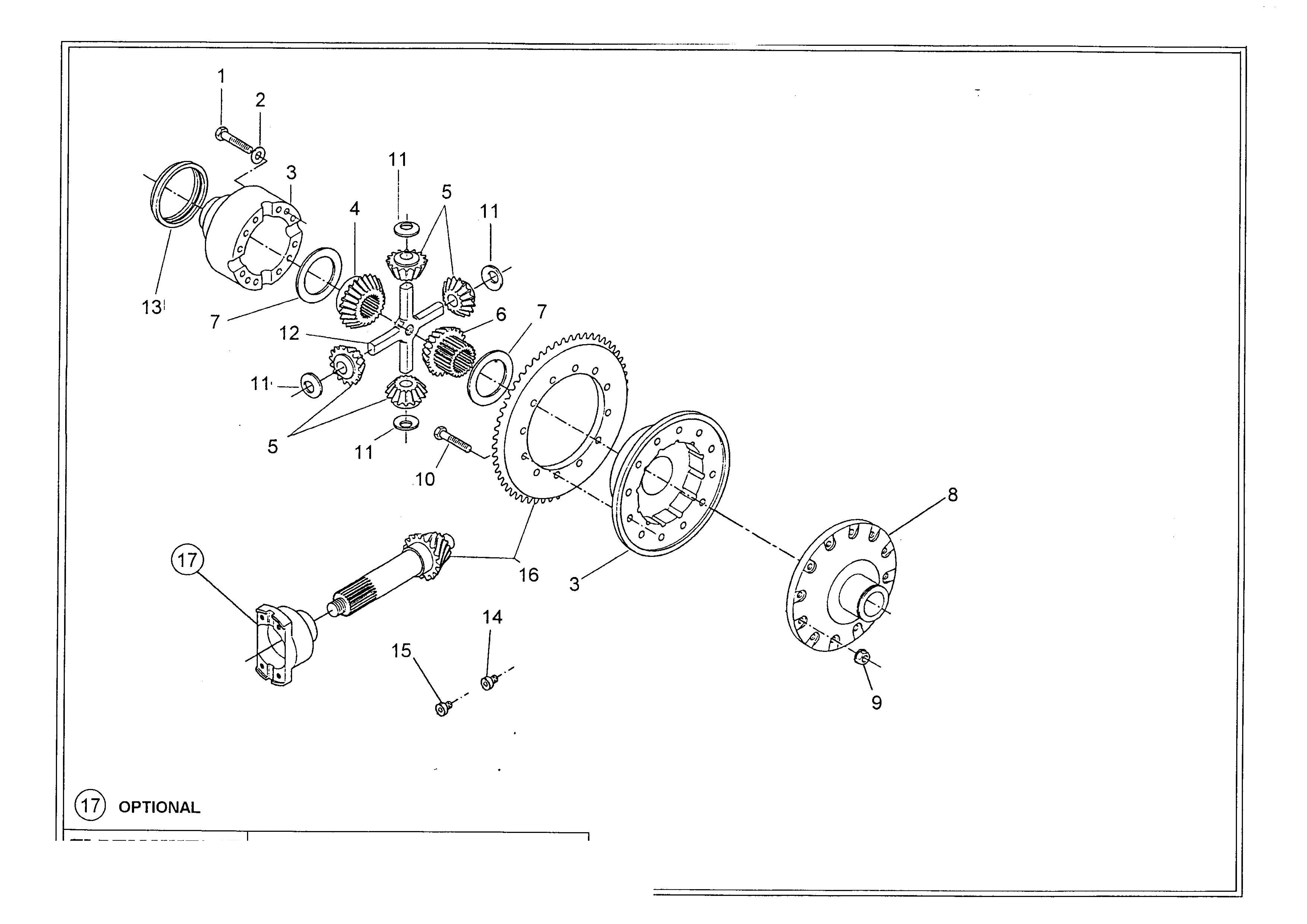 drawing for CNH NEW HOLLAND 75288995 - WASHER (figure 2)