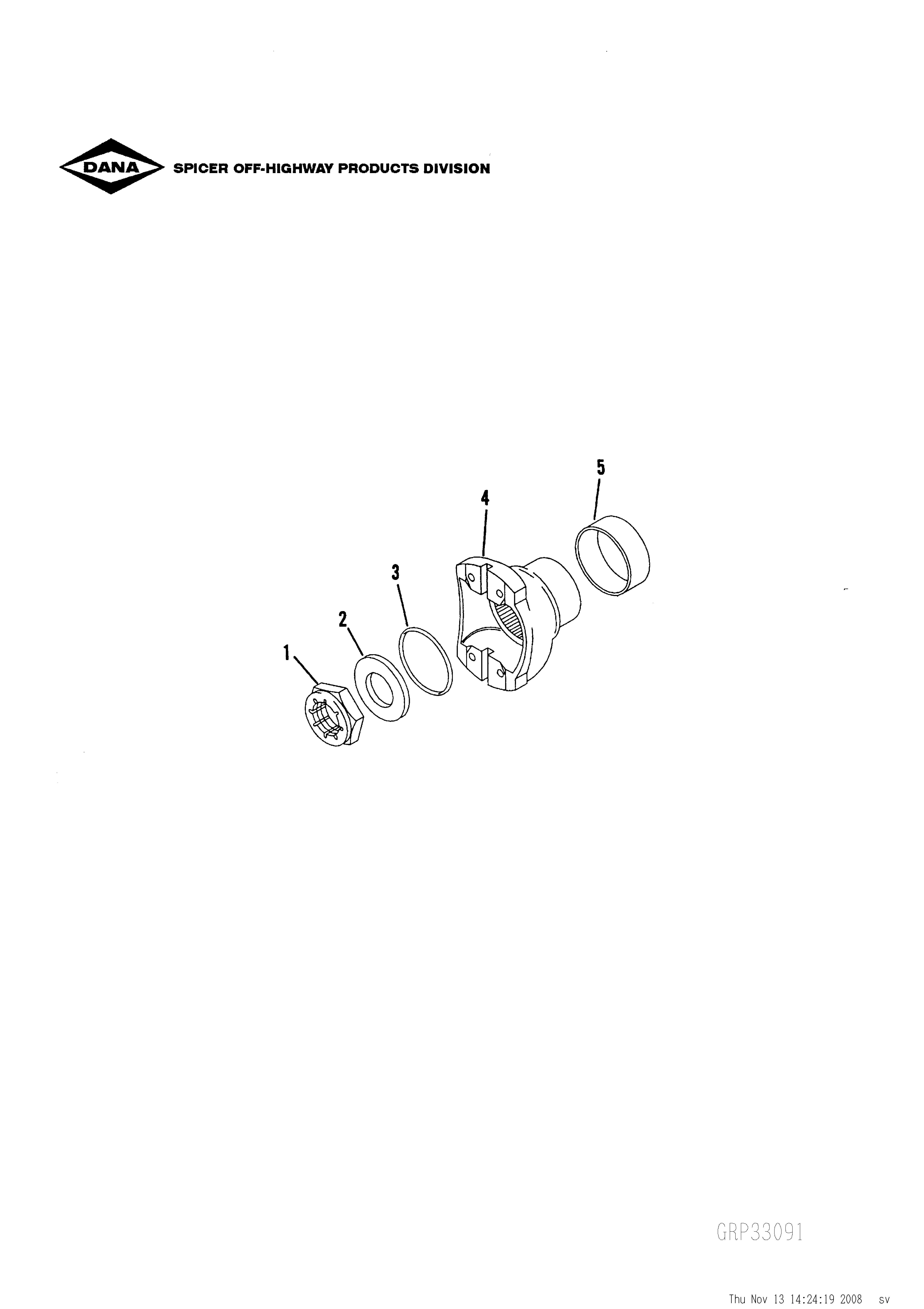 drawing for INTERNATIONAL PIPE MACHERINY TCL102745 - WASHER (figure 5)