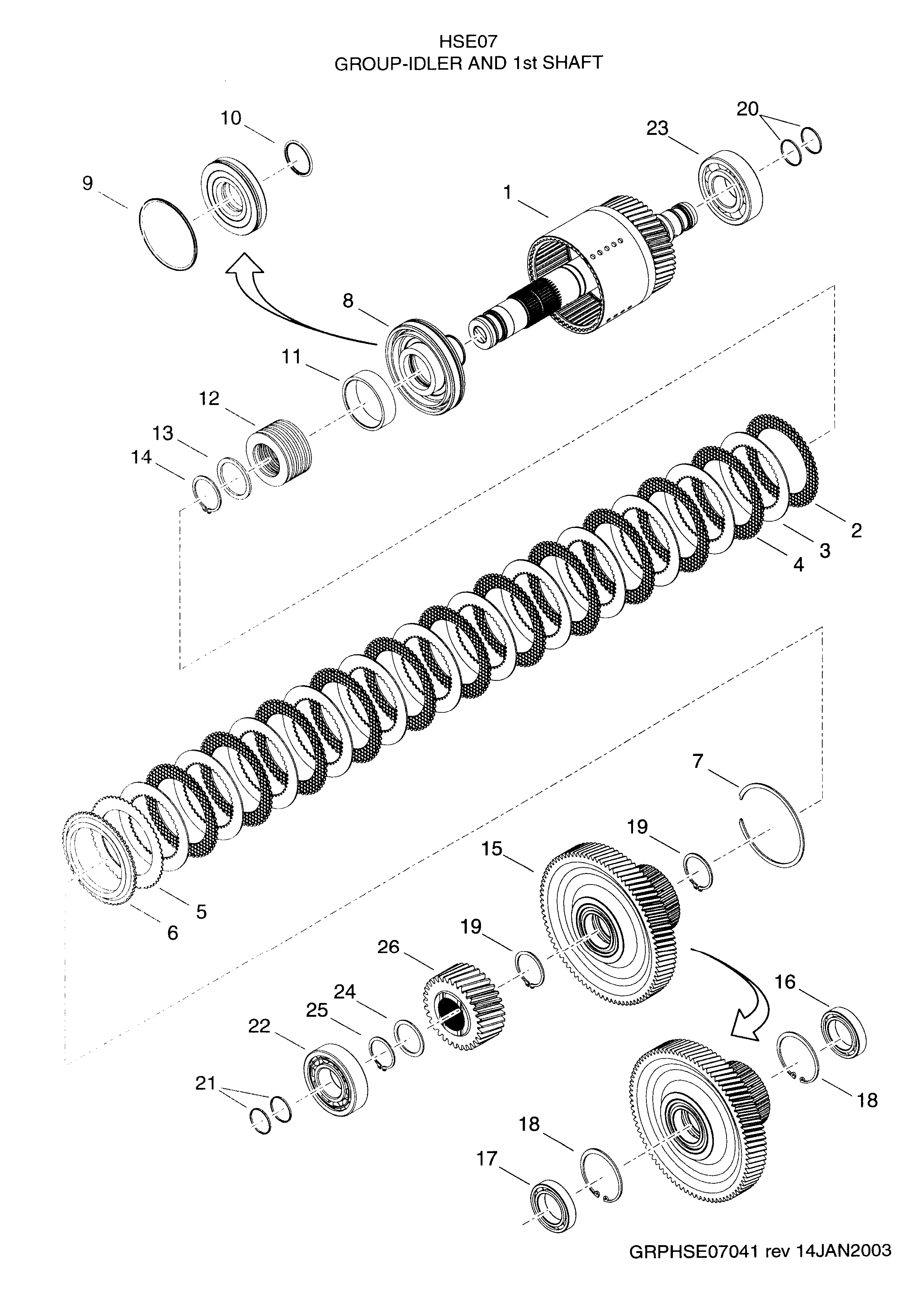 drawing for CNH NEW HOLLAND 9970039 - BEARING (figure 5)