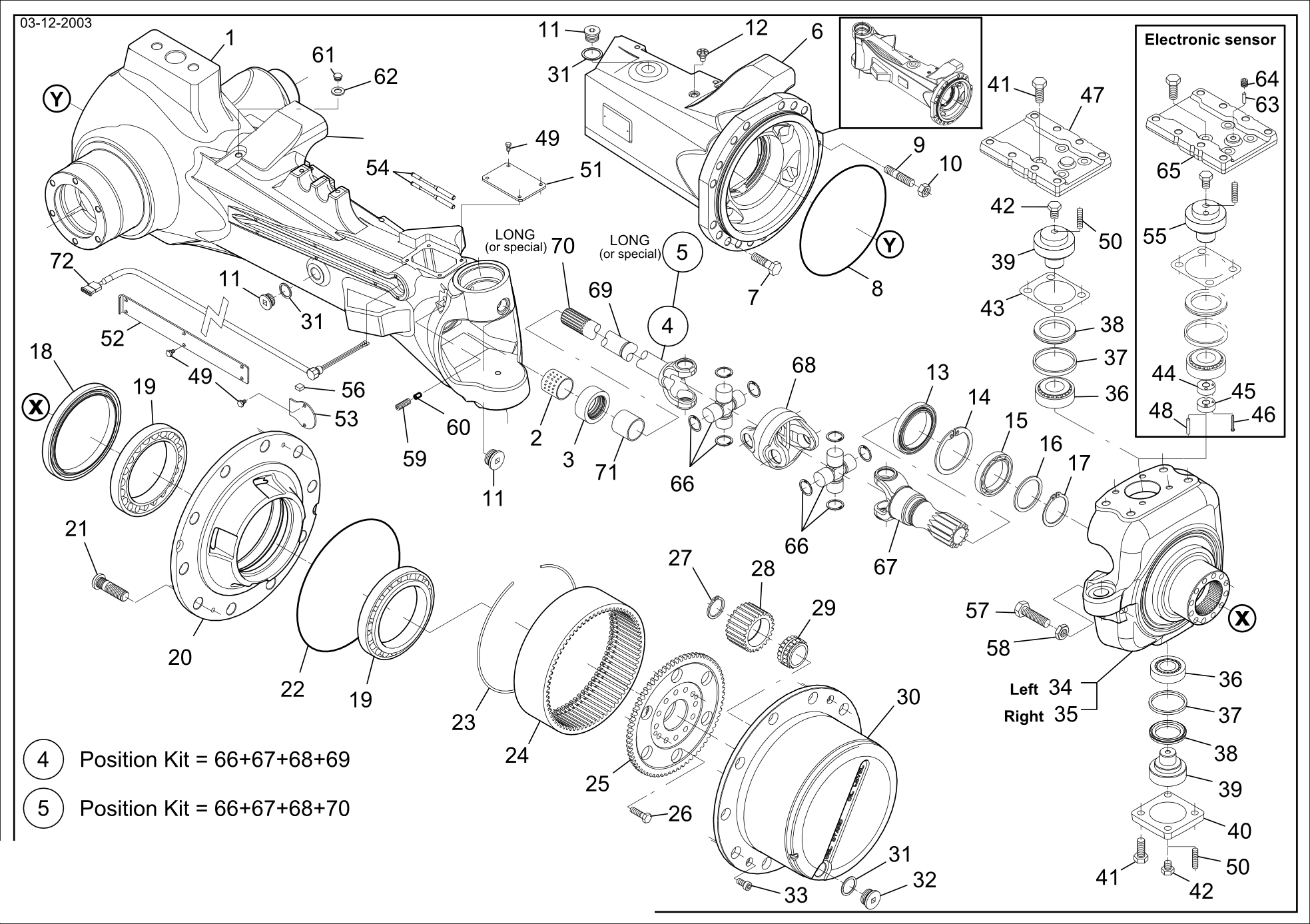 drawing for CNH NEW HOLLAND 87674605 - SNAP RING (figure 4)