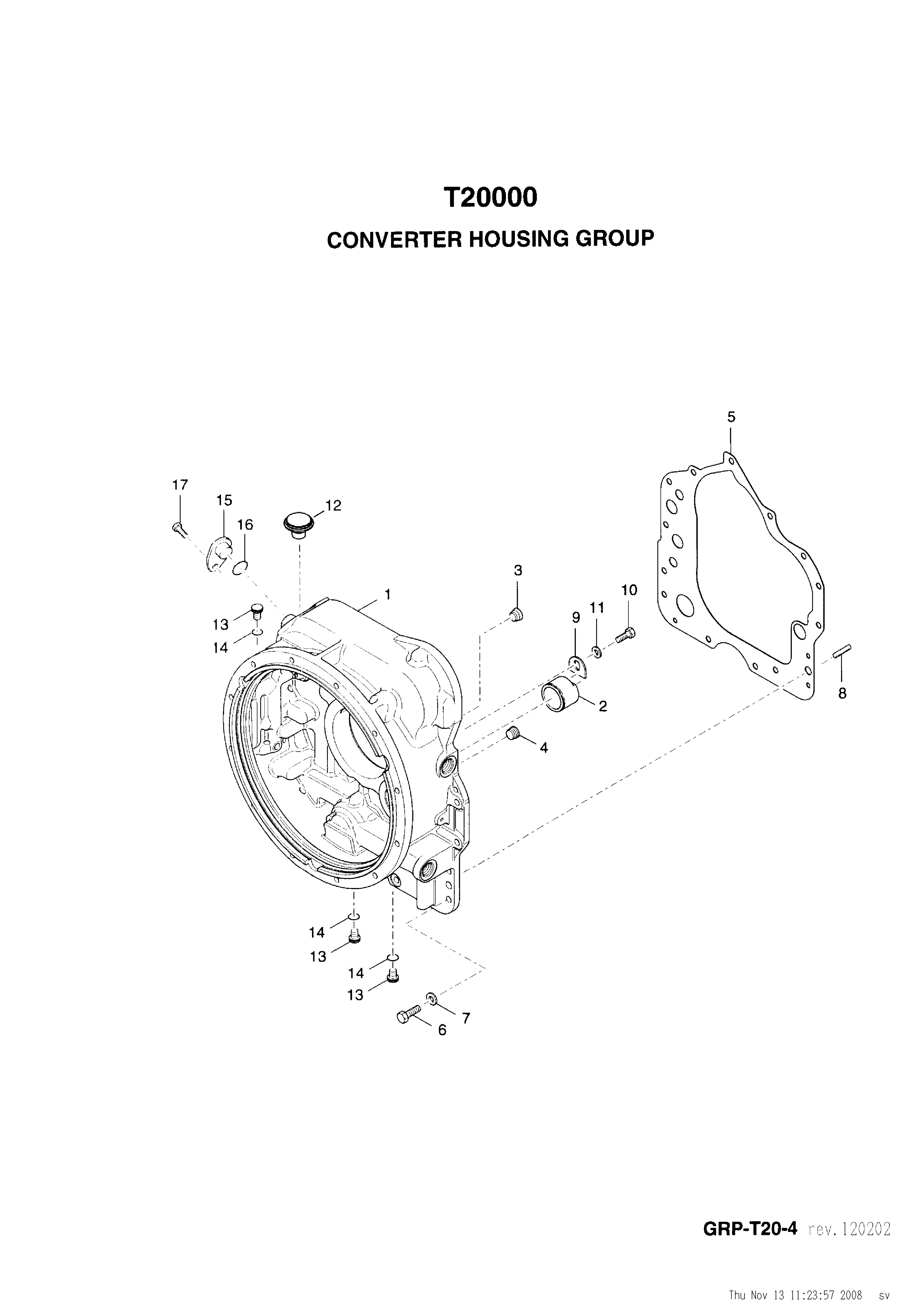 drawing for CNH NEW HOLLAND 75206612 - SLEEVE (figure 4)