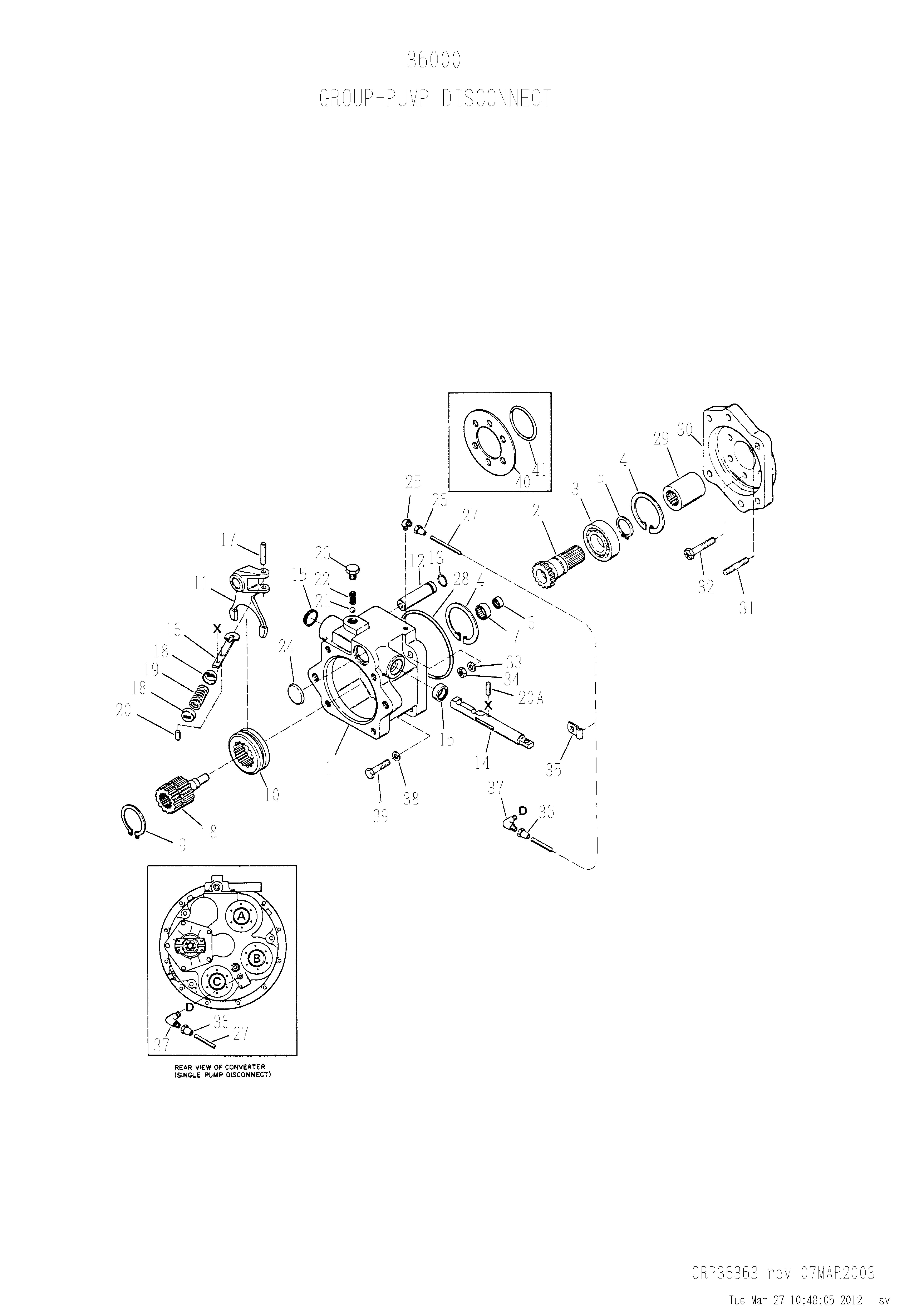 drawing for PETTIBONE (BARKO) 00A12696-192 - OIL SEAL (figure 5)