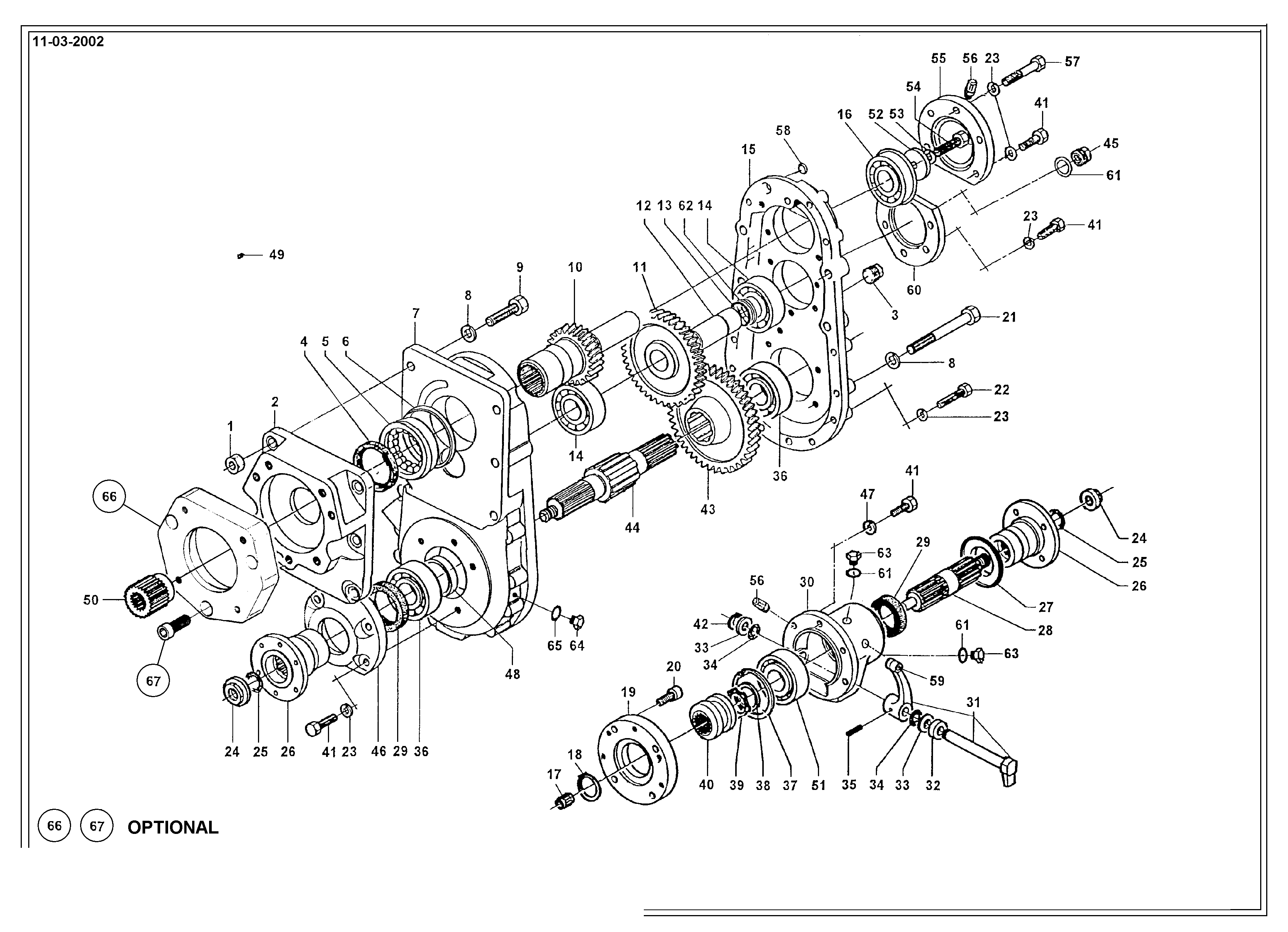 drawing for CNH NEW HOLLAND 105533A1 - SNAP RING (figure 2)