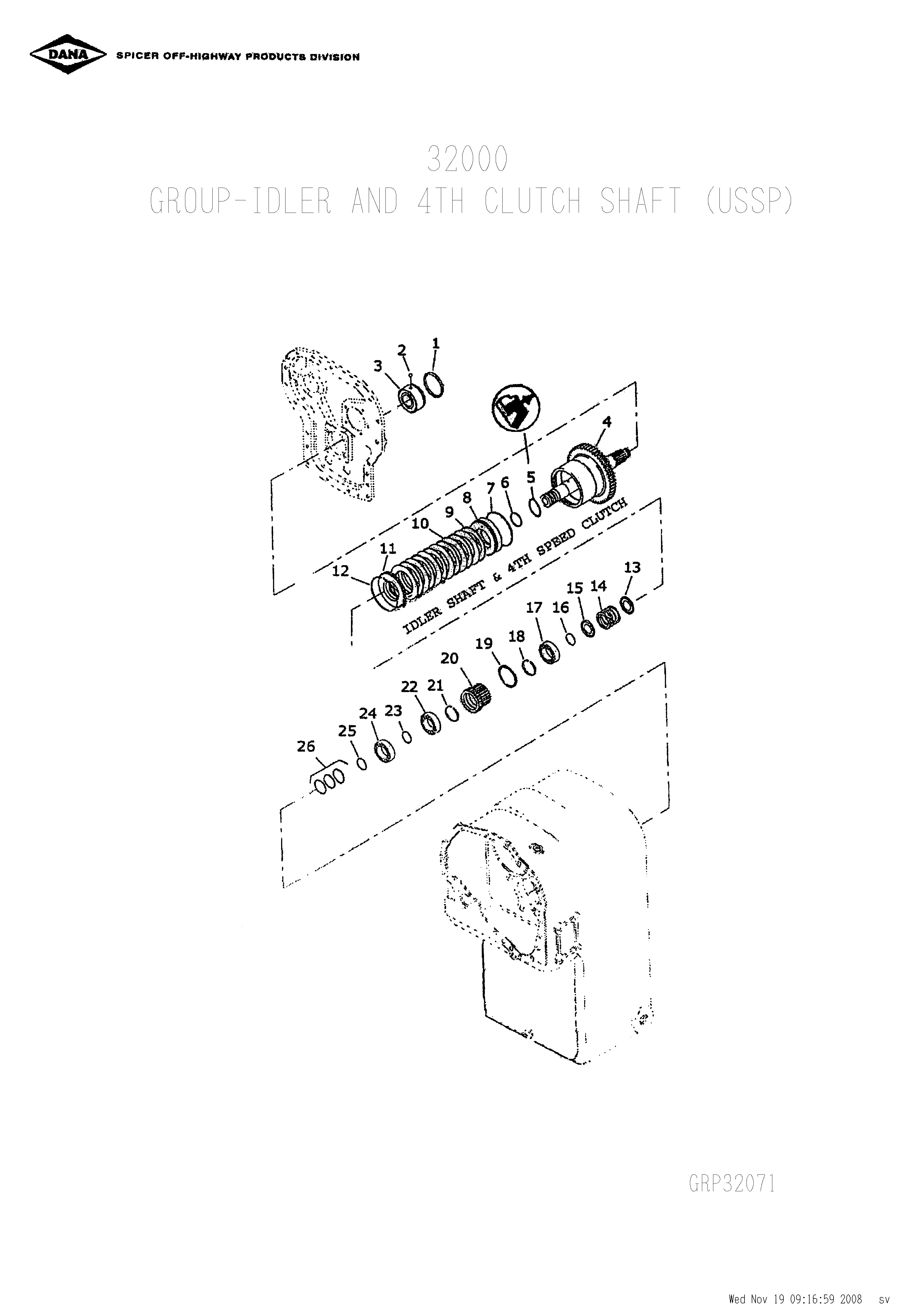drawing for MILLER TECHNOLOGY 004502-138 - SPACER (figure 3)
