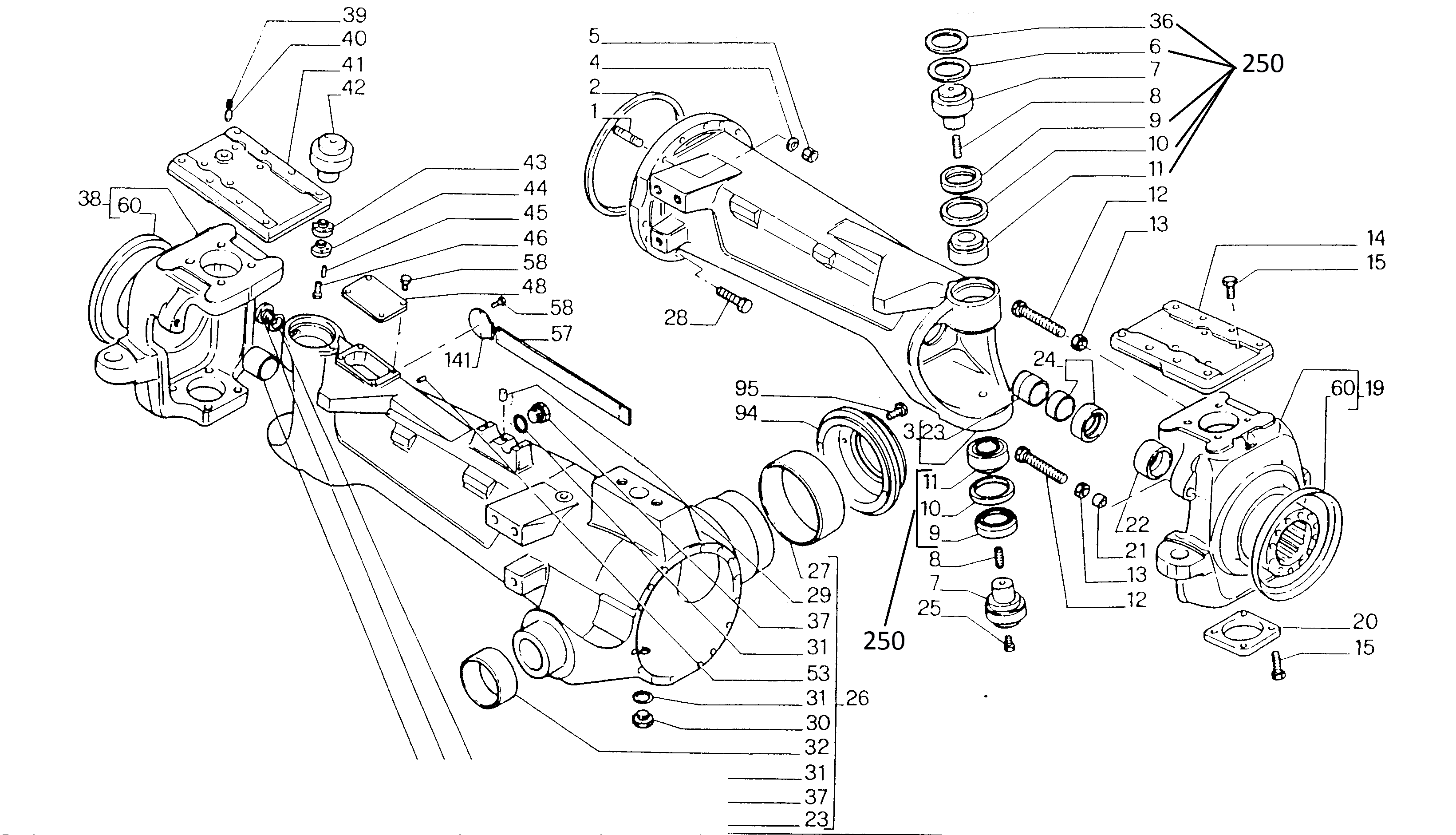 drawing for CNH NEW HOLLAND 1397411016 - PIN (figure 3)
