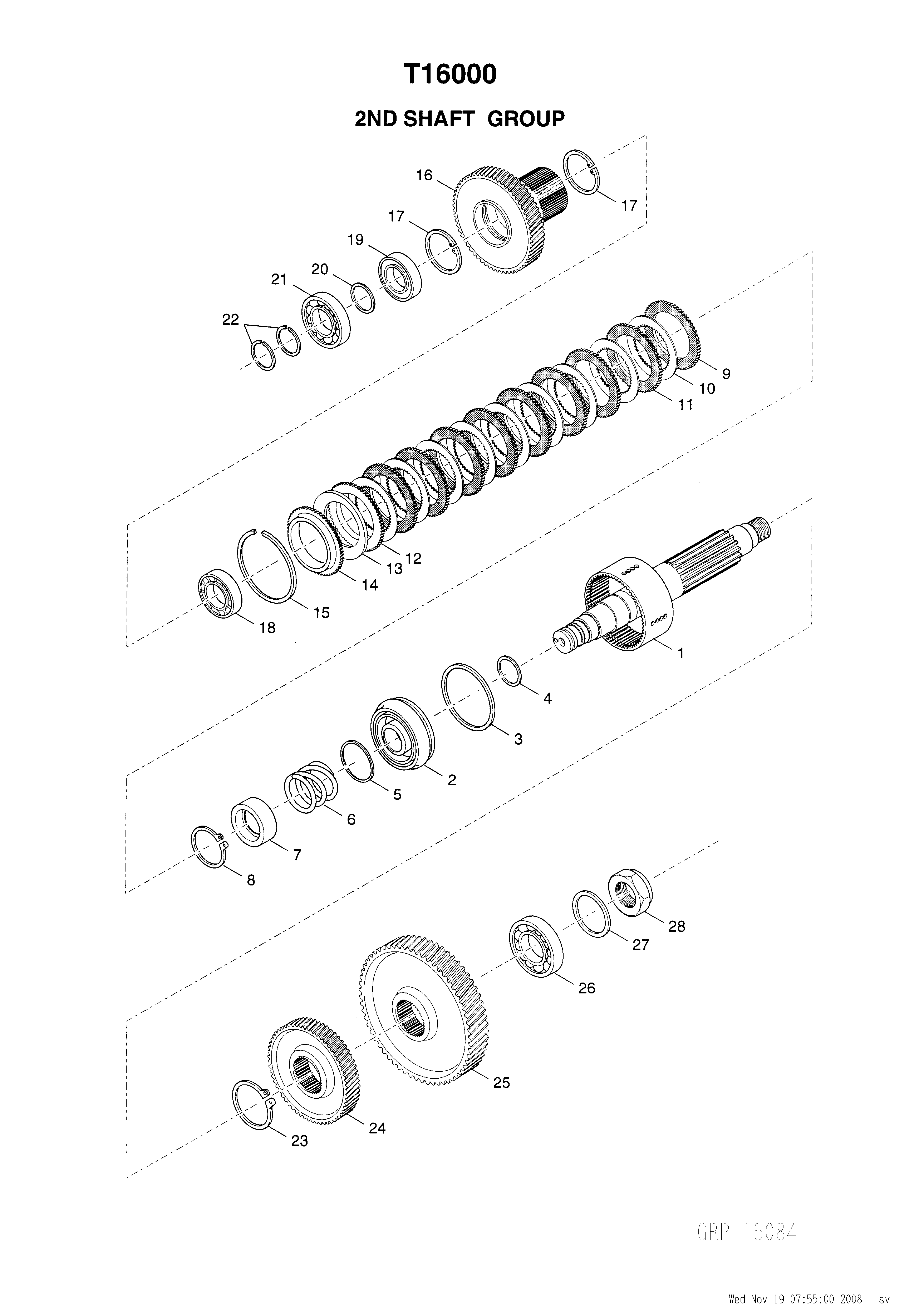 drawing for HARSCO 4001138-036 - BEARING (figure 4)