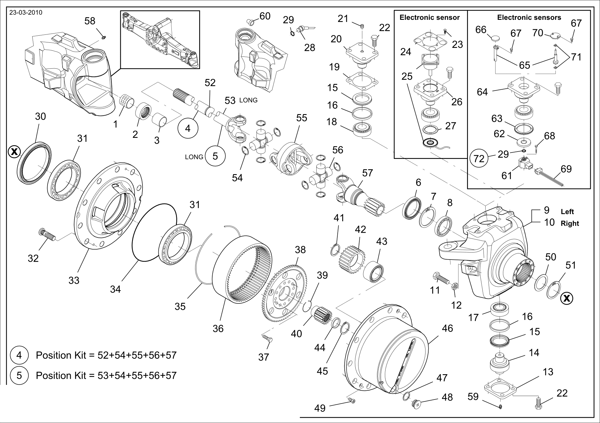 drawing for AGCO 000513236A - SHAFT RETAINER (figure 3)