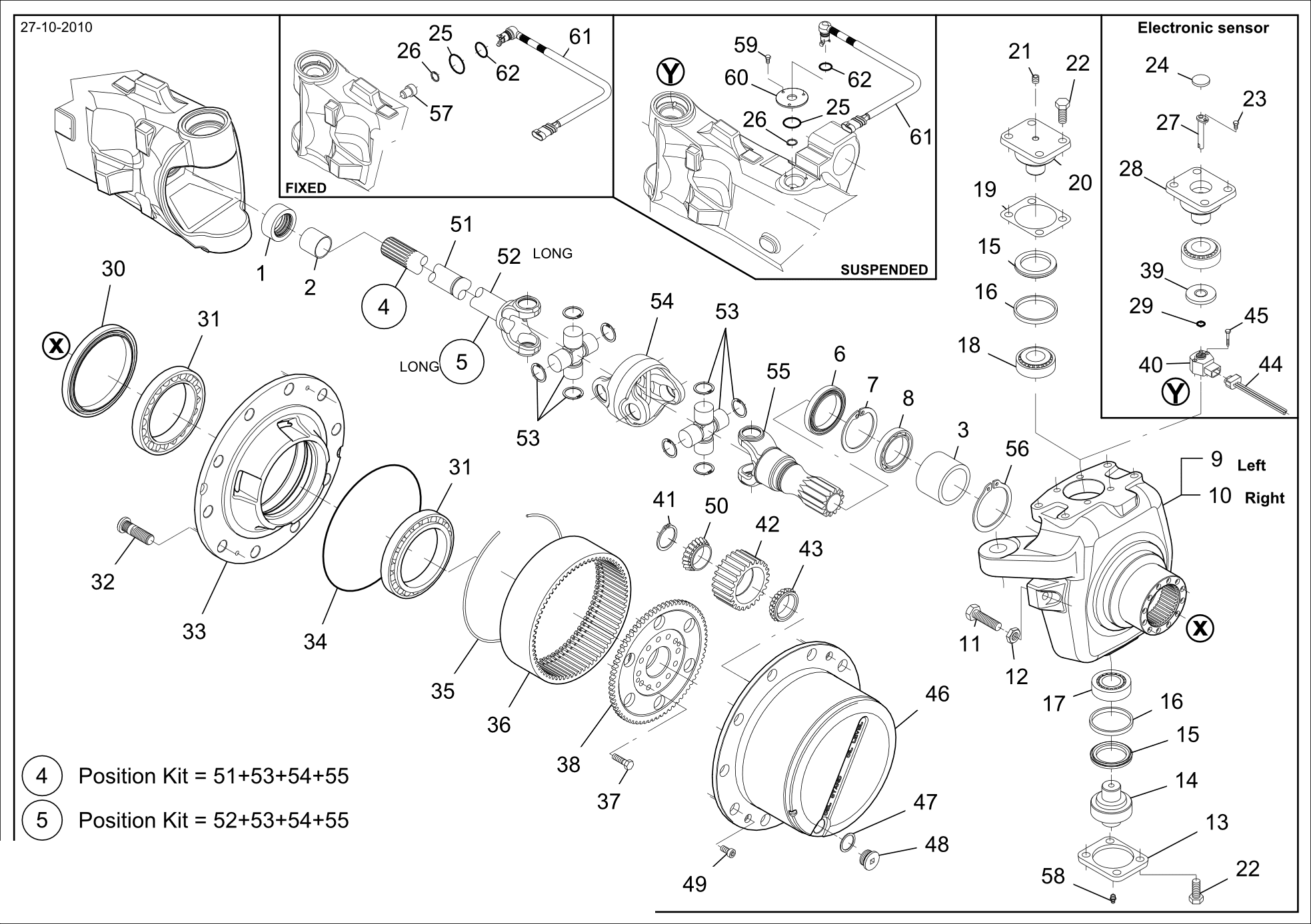 drawing for CNH NEW HOLLAND 87674605 - SNAP RING (figure 5)