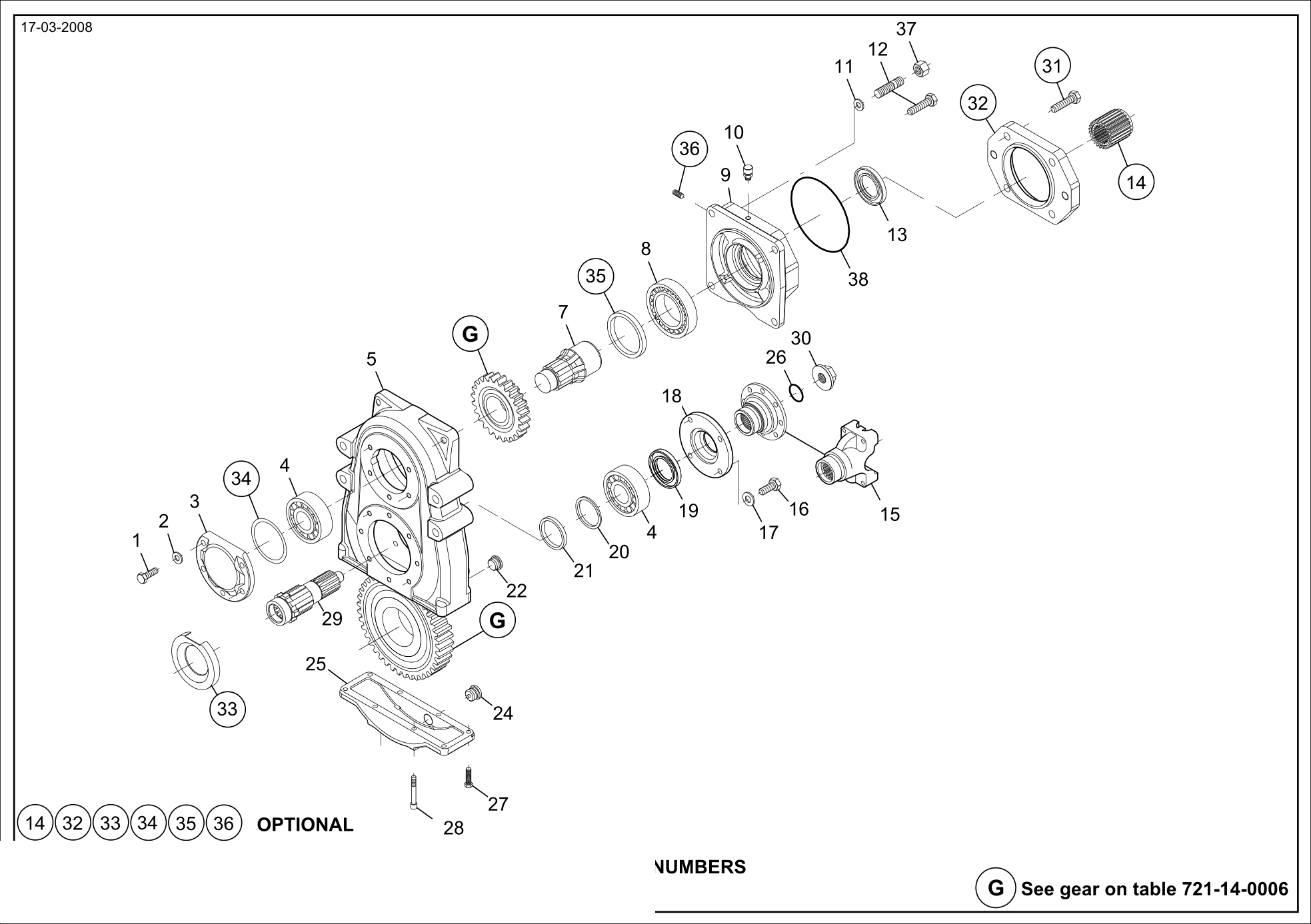 drawing for NOBLE LIFT TRUCKS 7T1611 - FLANGE (figure 2)