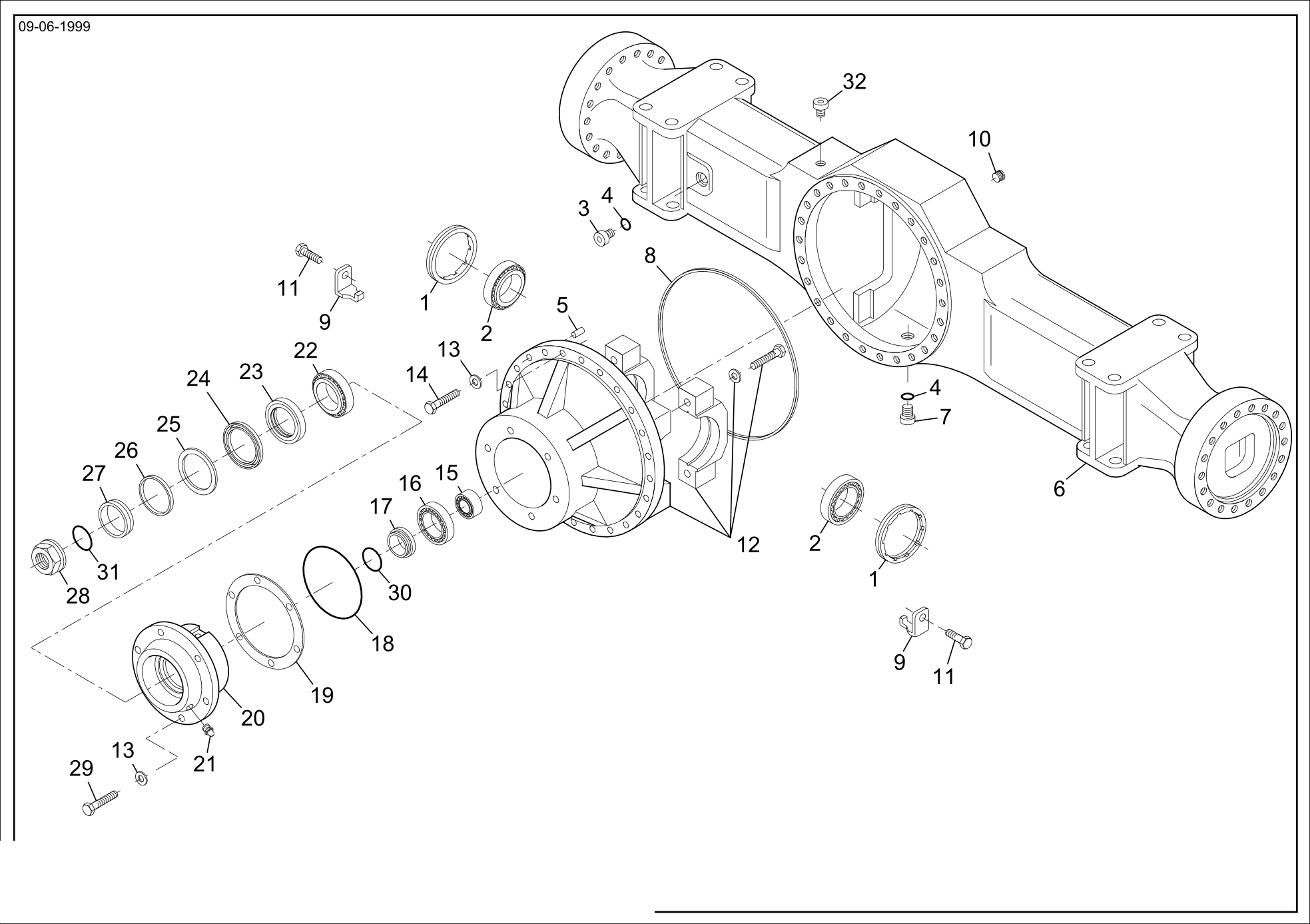 drawing for CNH NEW HOLLAND 75288990 - SHIM (figure 1)