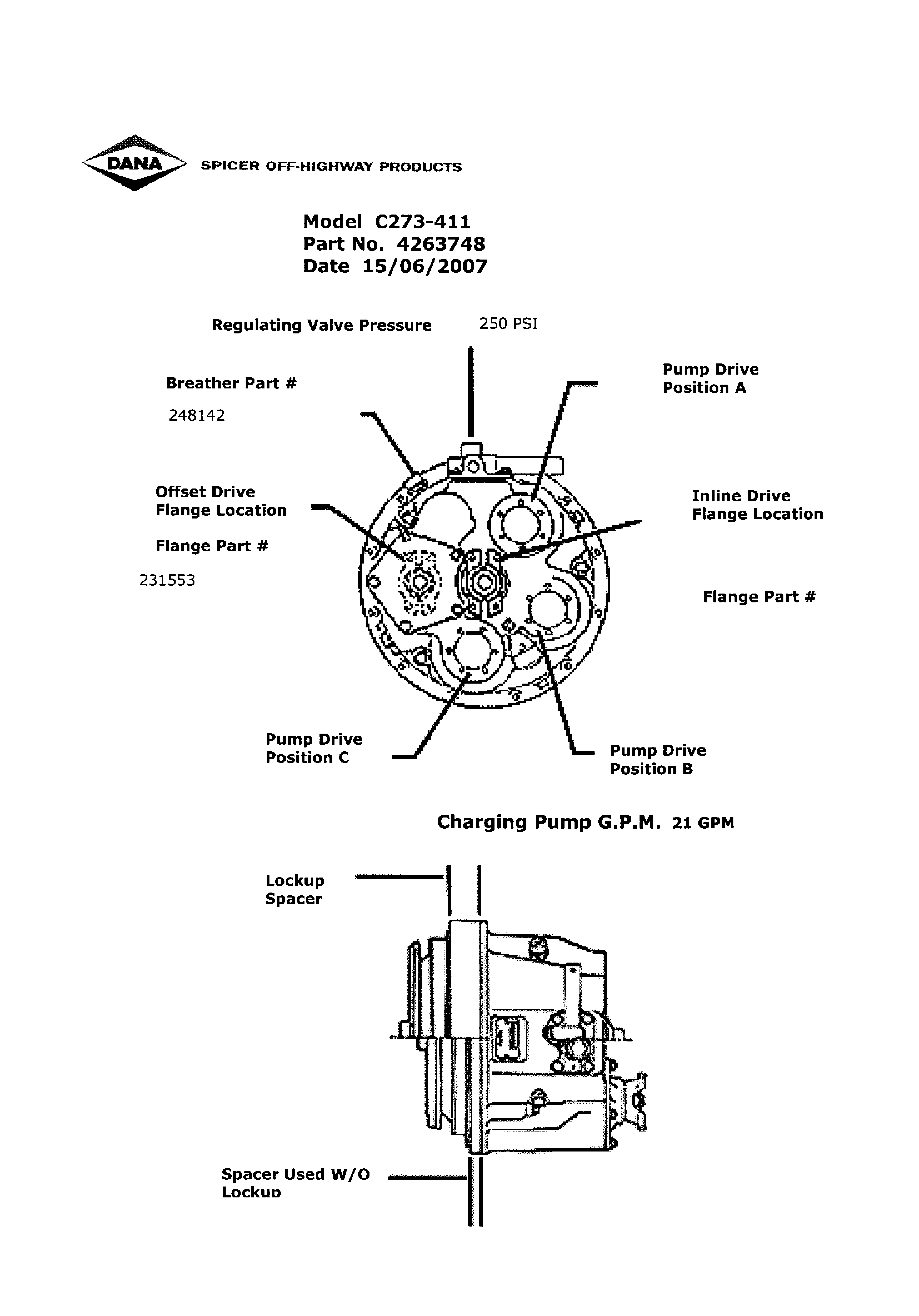 drawing for PETTIBONE (BARKO) 00A12696-485 - PUMP KIT (figure 4)