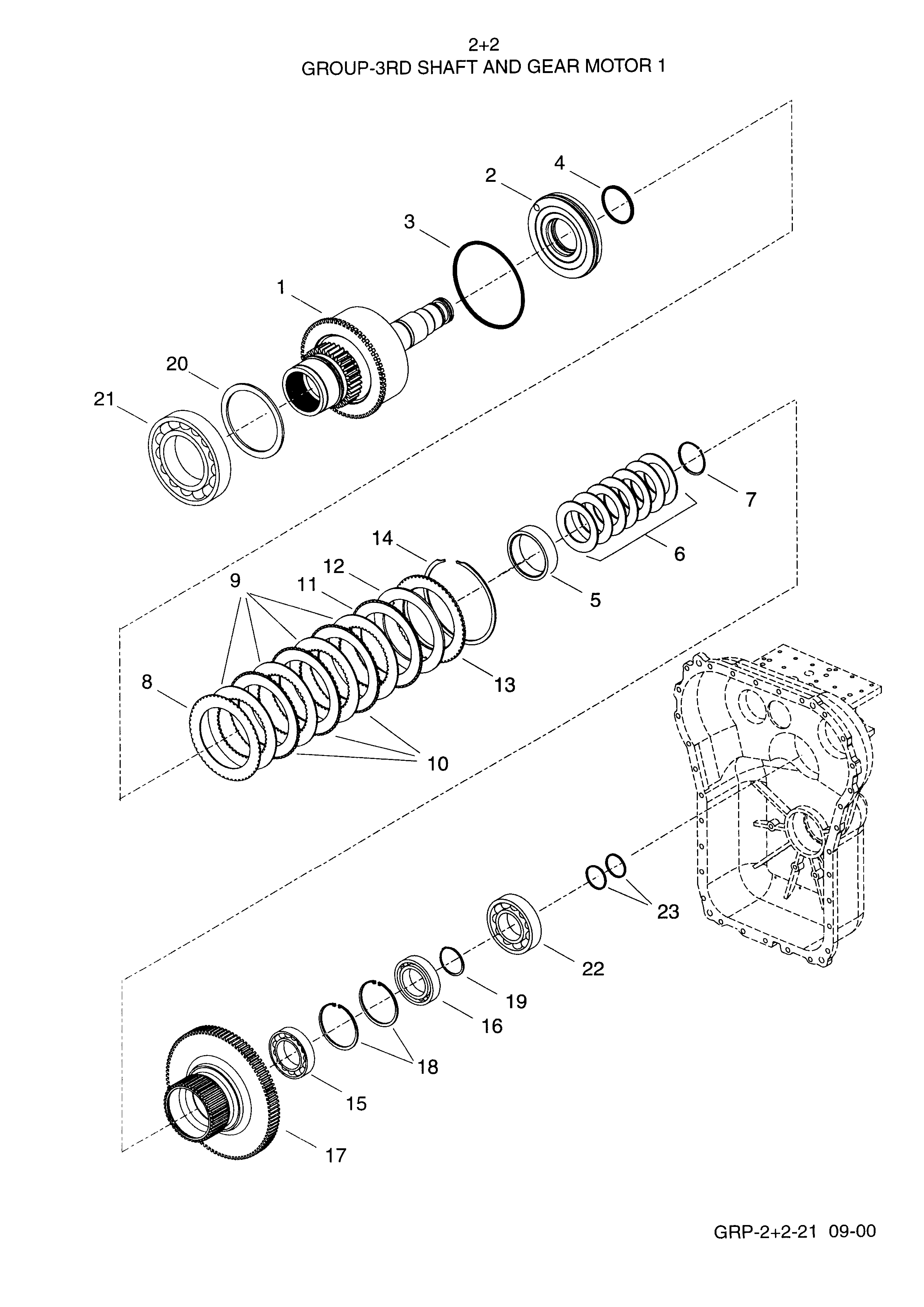 drawing for HARSCO 4001138-036 - BEARING (figure 5)