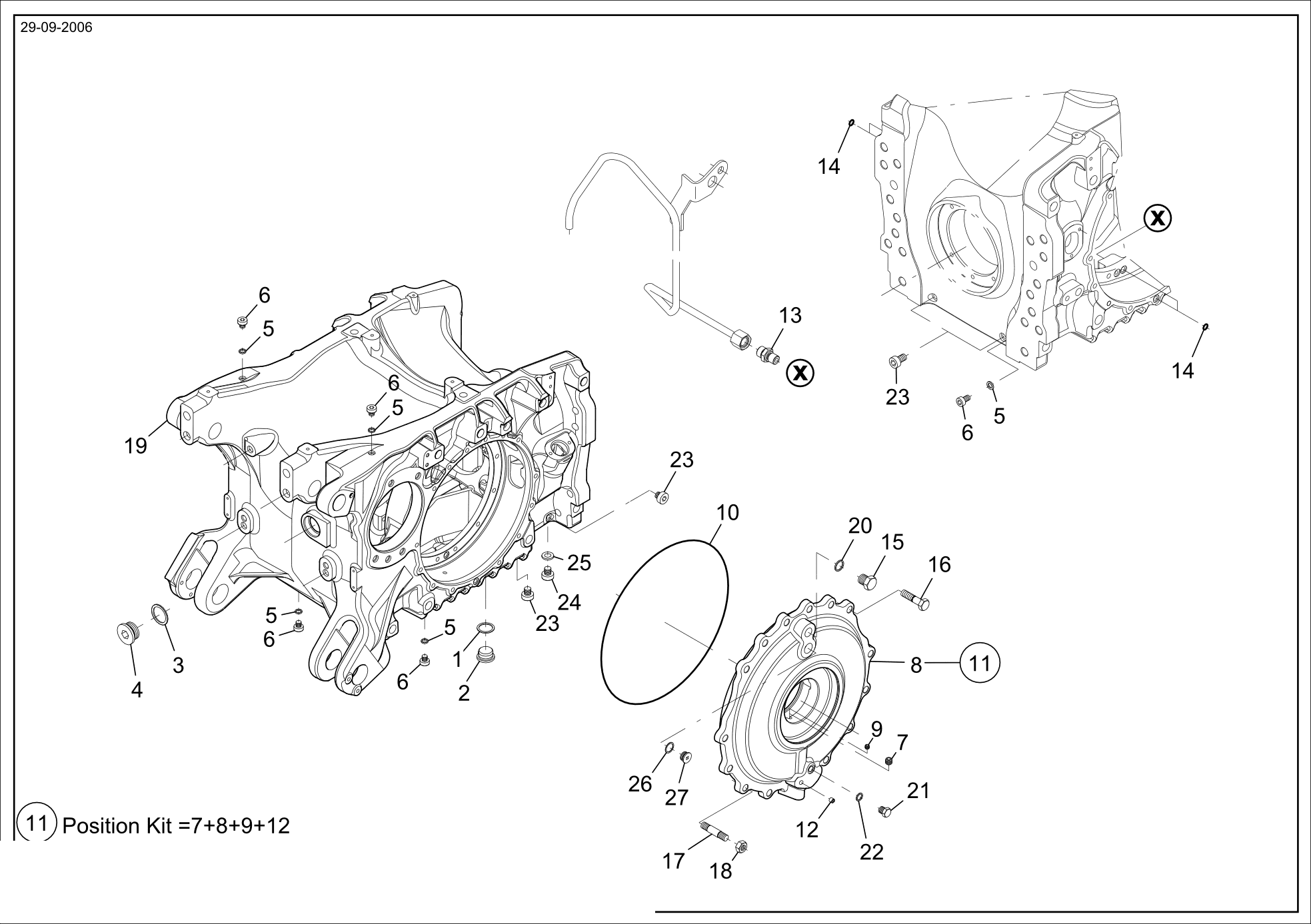 drawing for AGCO X483806800000 - GRUB BOLT (figure 1)