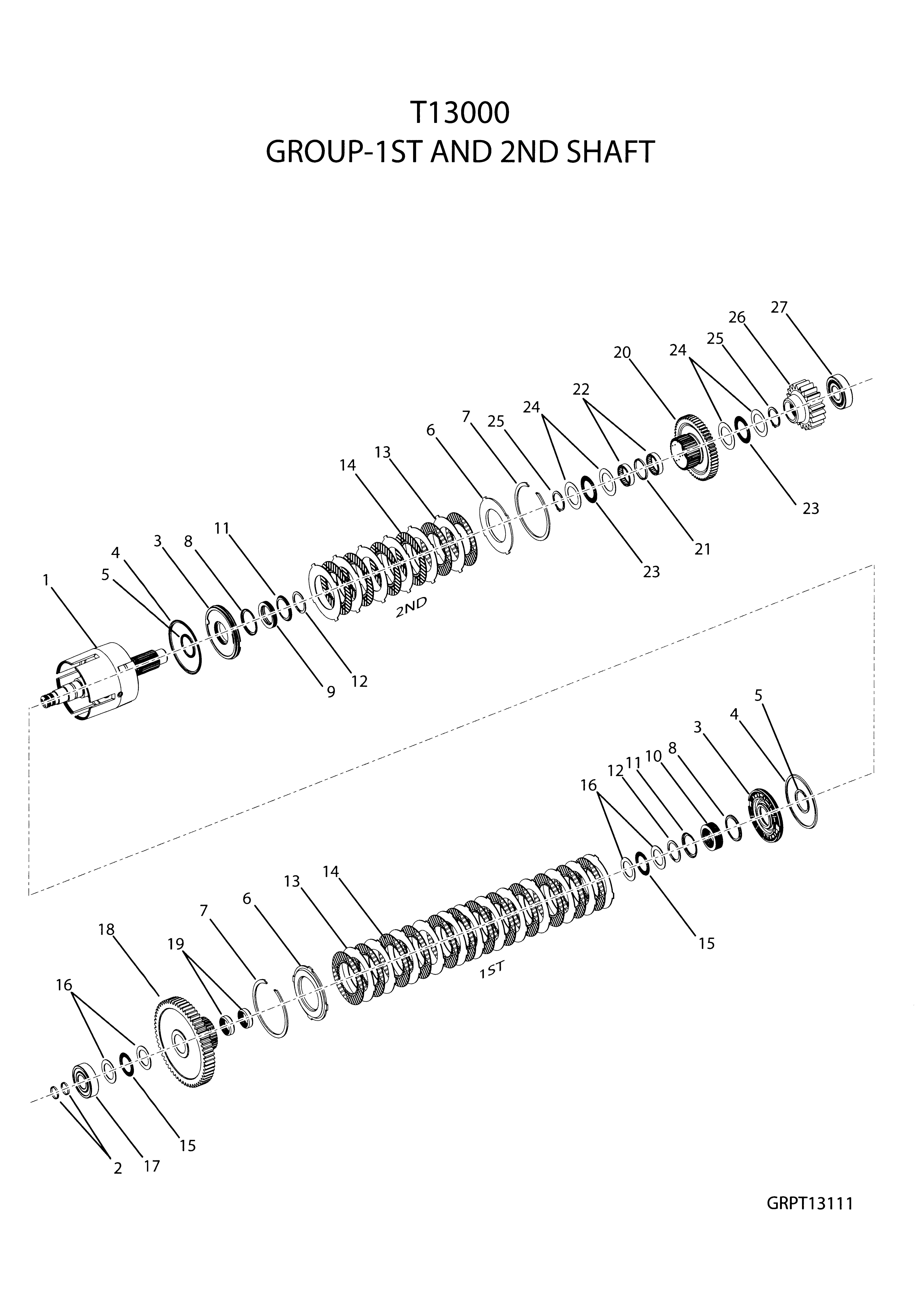 drawing for ROYAL TRACTOR R03232-107 - BEARING (figure 4)