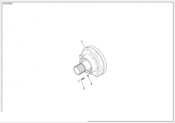 drawing for CNH NEW HOLLAND 291535A1 - WASHER (figure 4)