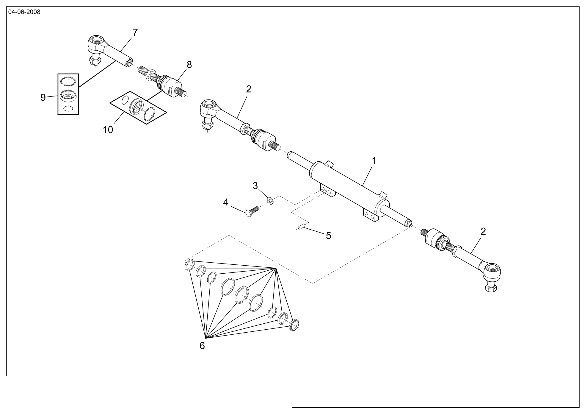 drawing for Dana Spicer 000.050139 - RUBBER BOOT AND LOCK RINGS KIT (figure 3)