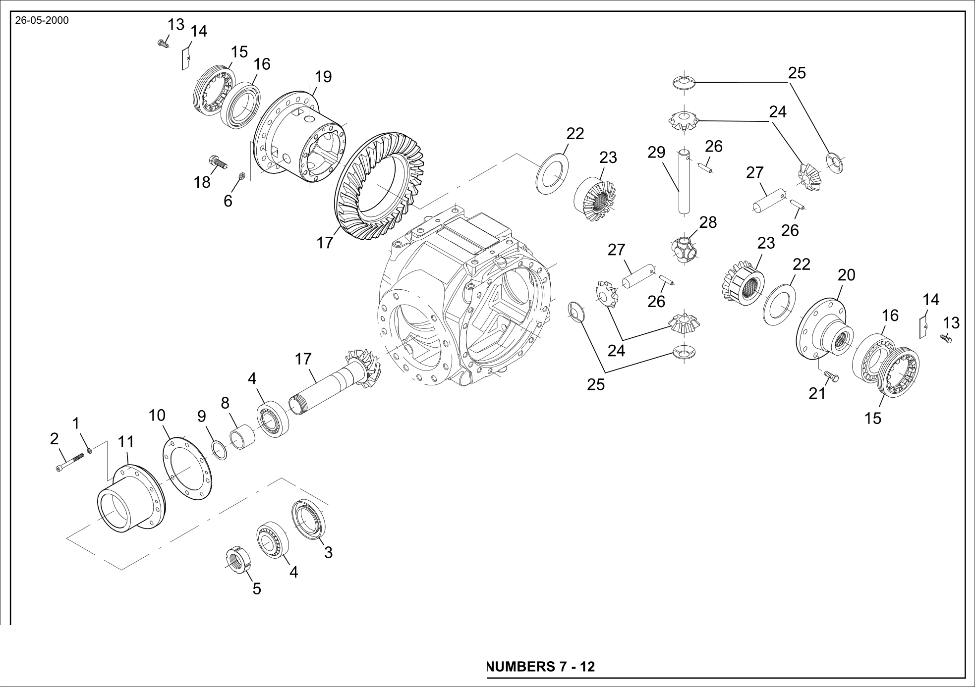 drawing for CORTECO 12011021B - SEAL - ROTARY SHAFT (figure 2)
