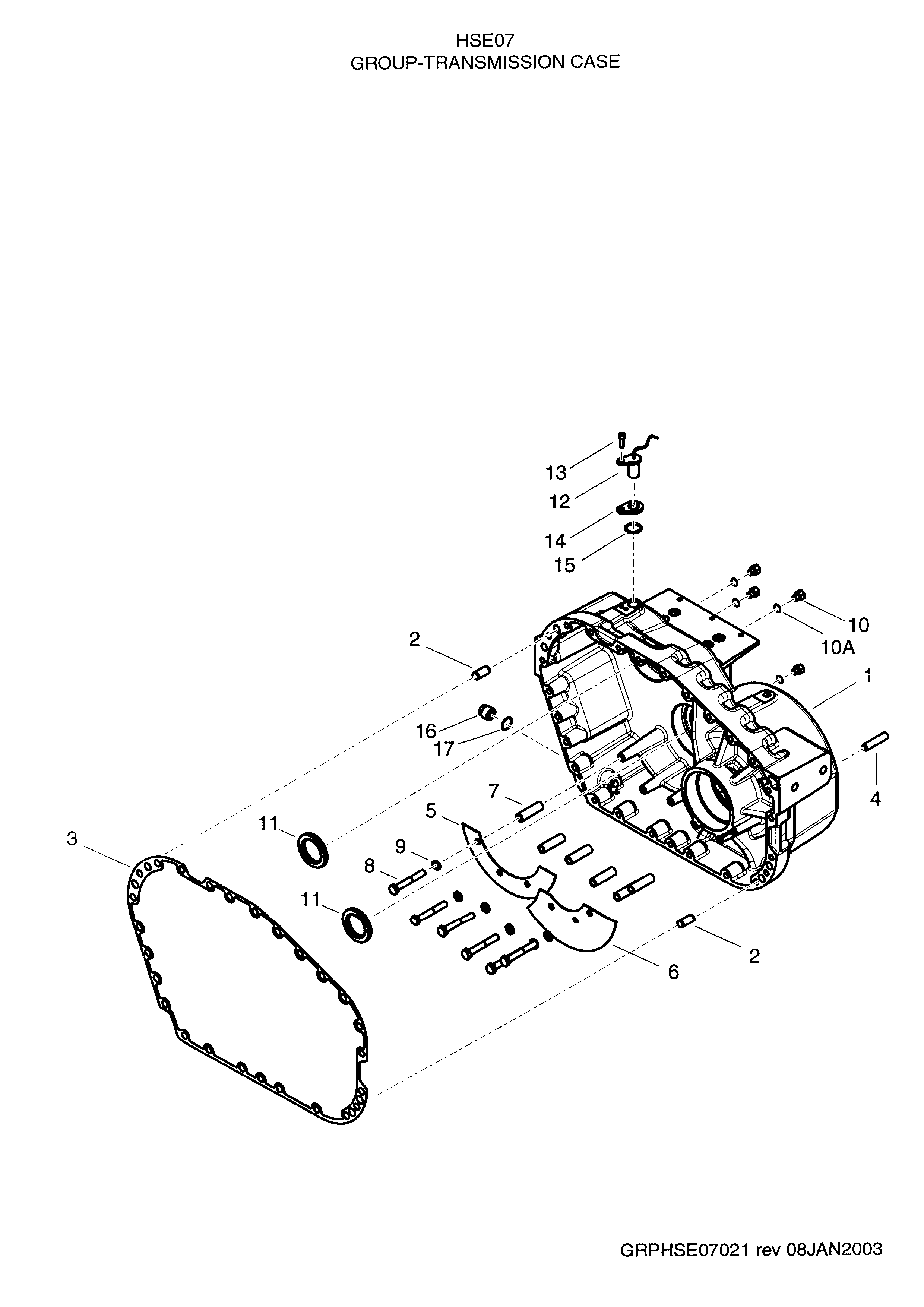 drawing for TAYLOR MACHINE WORKS 2547682 - SPEED SENSOR (figure 3)