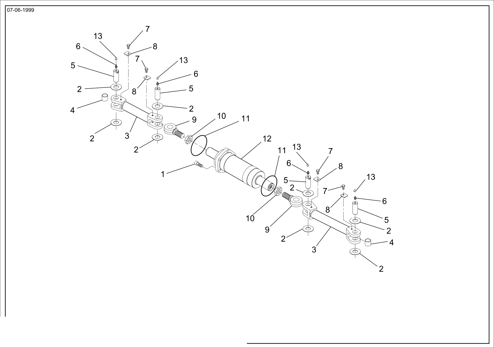 drawing for CNH NEW HOLLAND 1397431007 - NUT (figure 5)