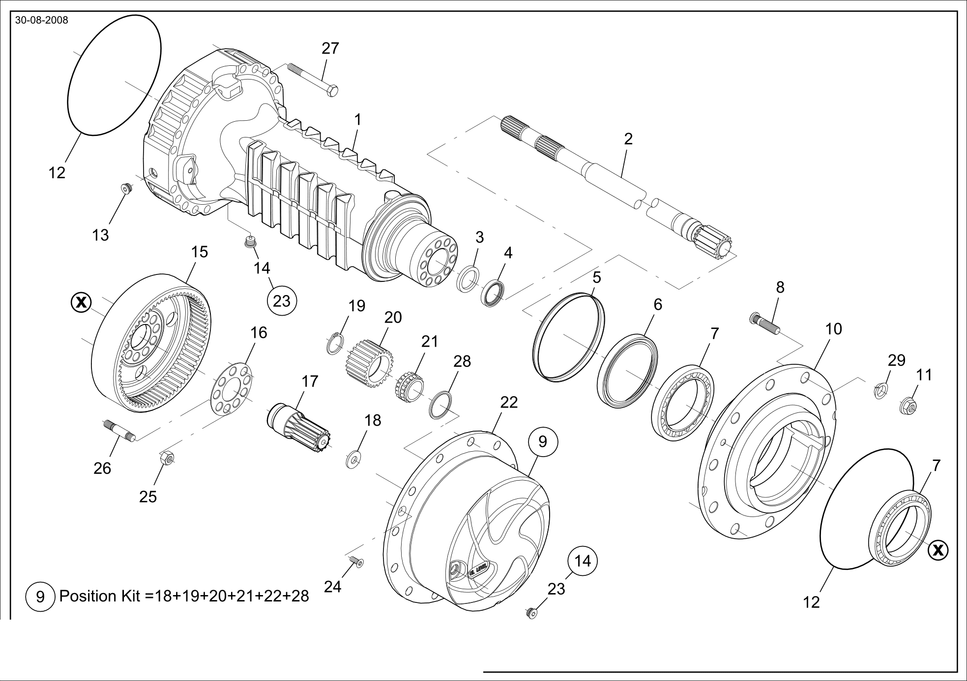 drawing for TIMKEN NP888050-90KM1 - TAPER ROLLER BEARING (figure 4)