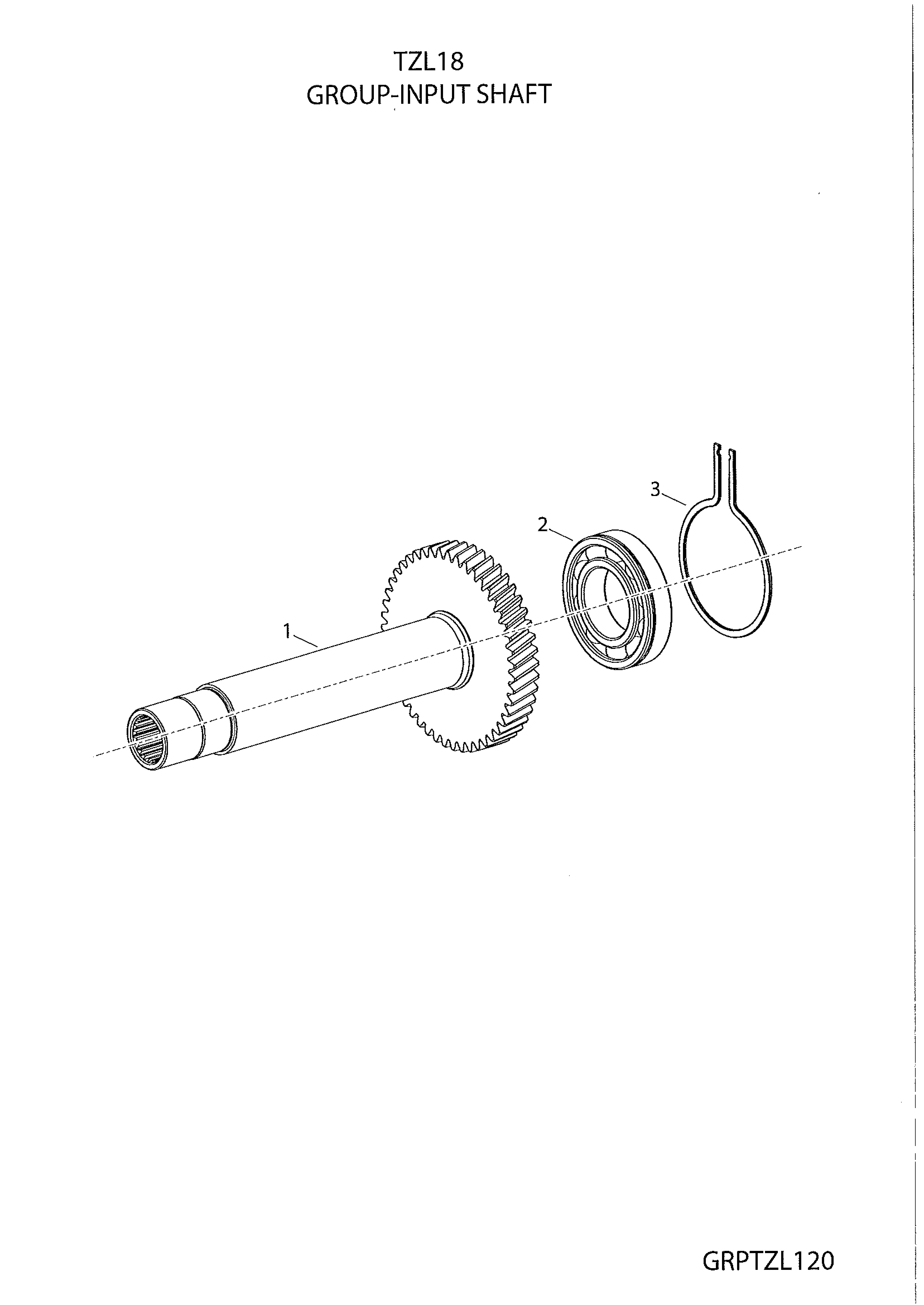 drawing for LOADLIFTER MANUFACTURING 102040 - BEARING (figure 3)