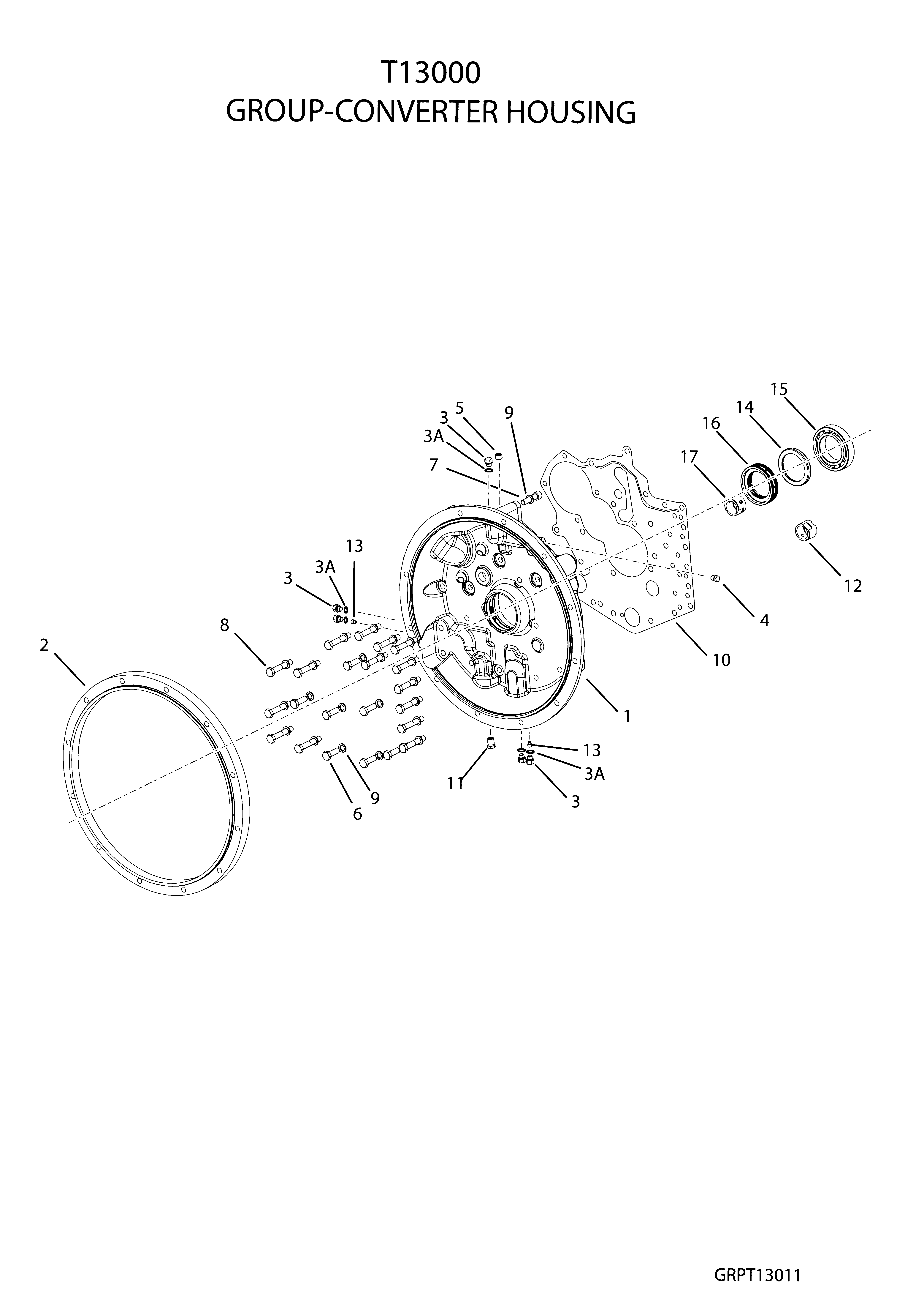 drawing for HOIST LIFT TRUCKS M04526 - BEARING (figure 3)