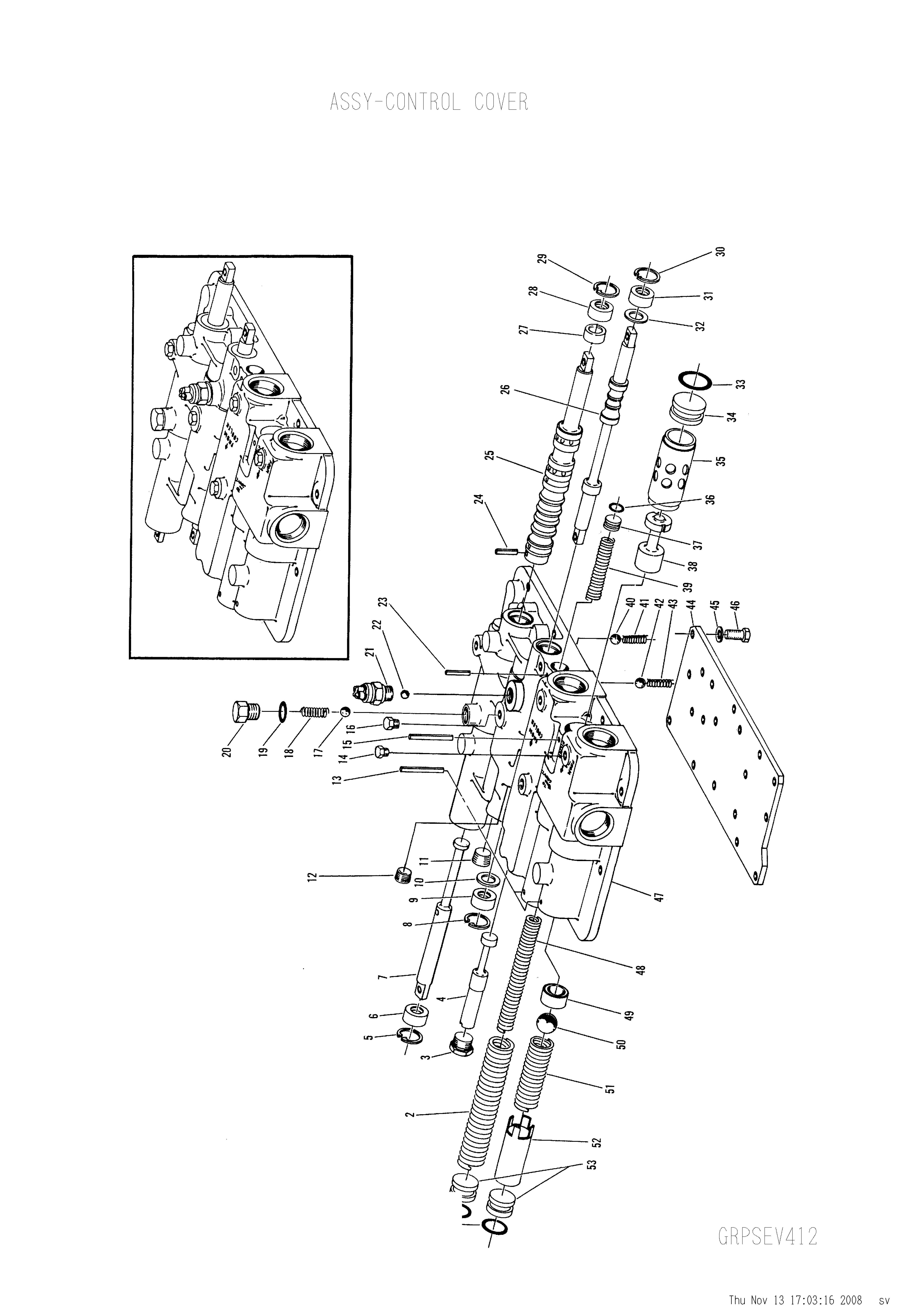 drawing for CLARK 0002176440 - SPOOL (figure 2)