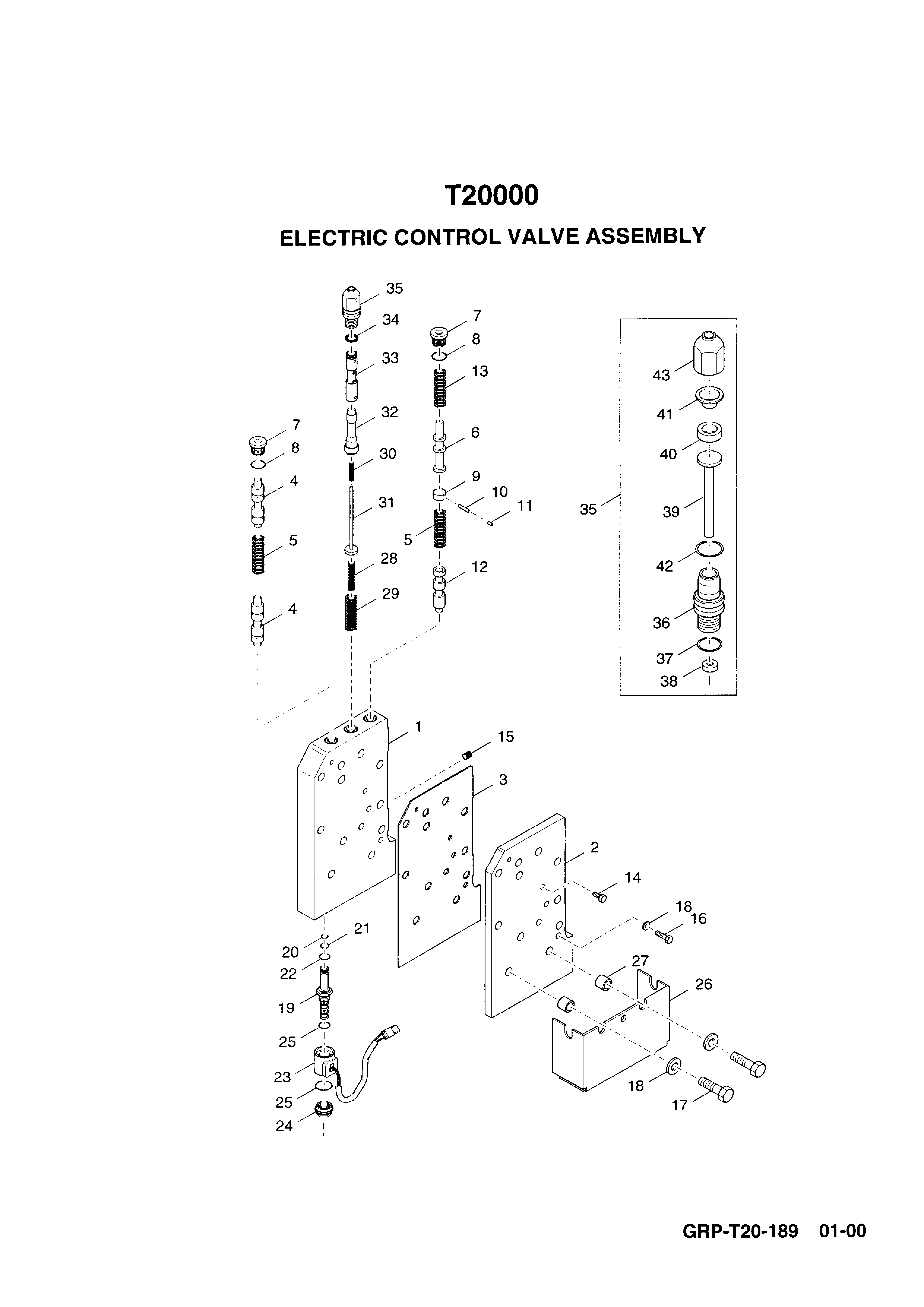 drawing for CNH NEW HOLLAND 219335A1 - COIL (figure 1)