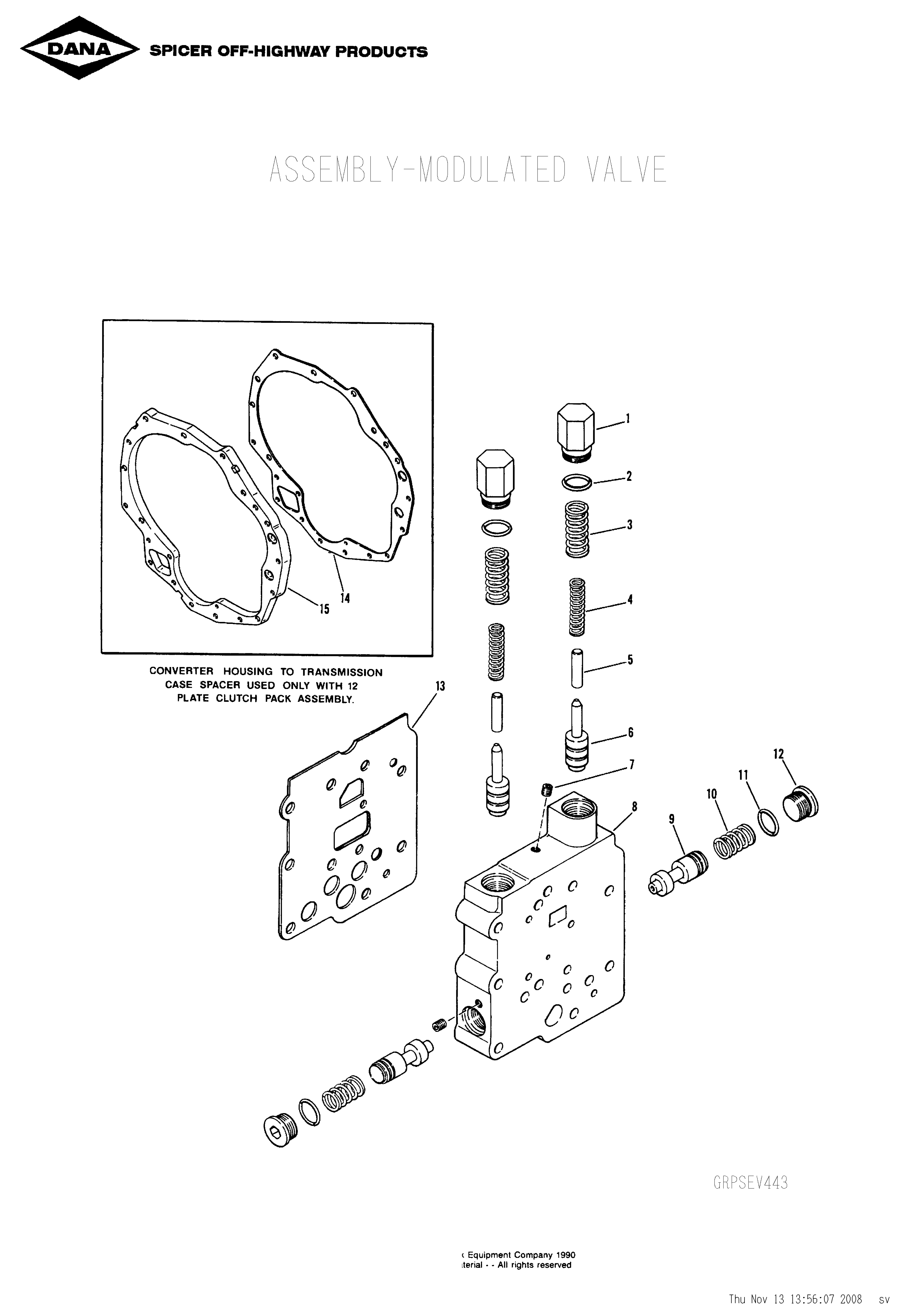 drawing for CNH NEW HOLLAND 75285028 - SPRING (figure 1)