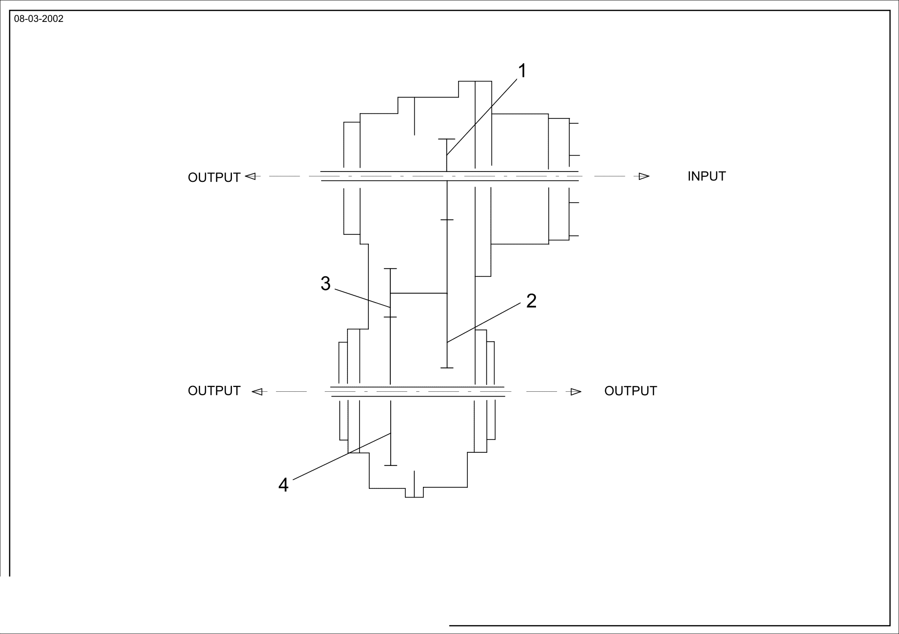 drawing for PAUS 513755 - GEAR (figure 1)