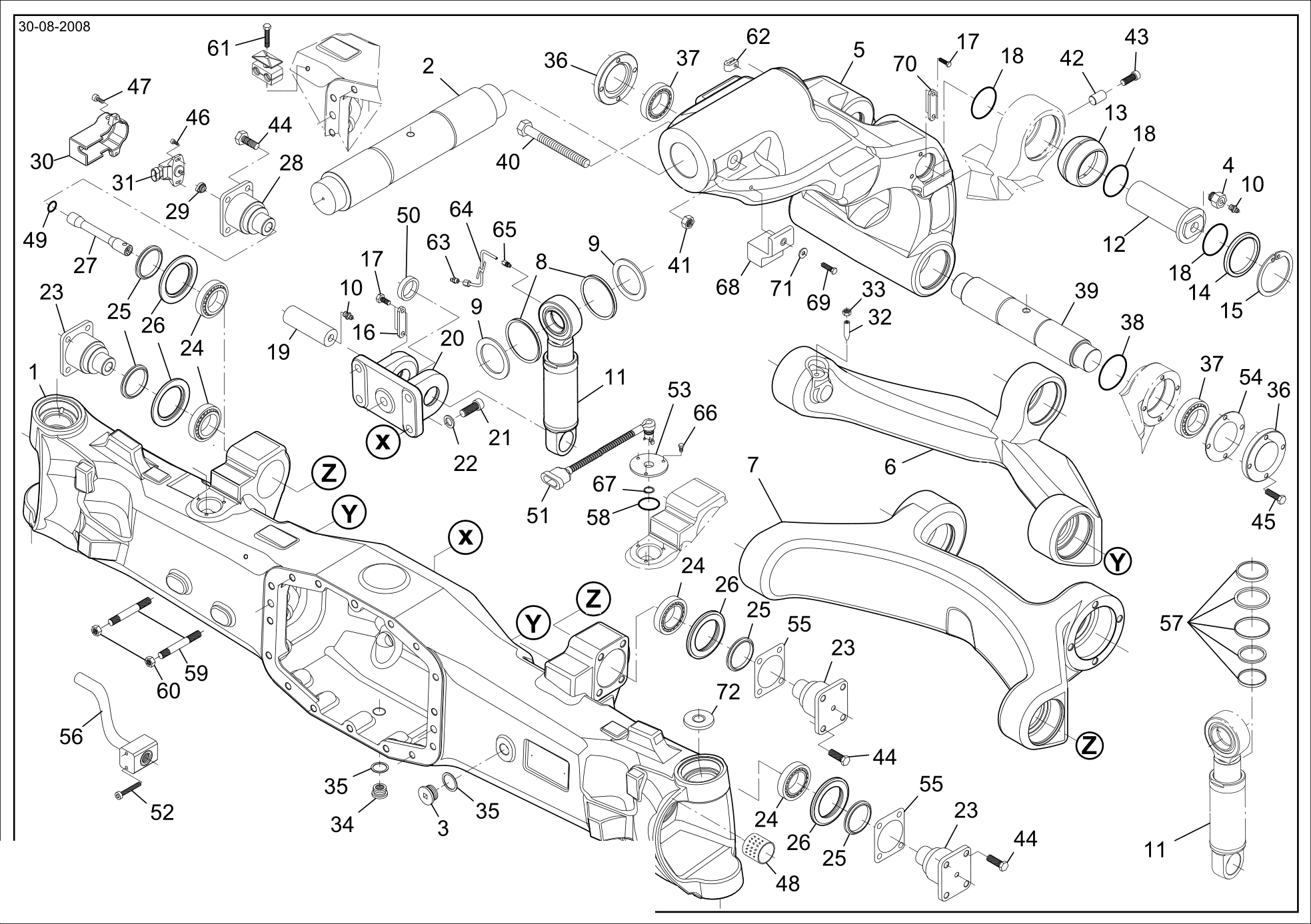 drawing for CNH NEW HOLLAND 84145208 - BOLT (figure 2)