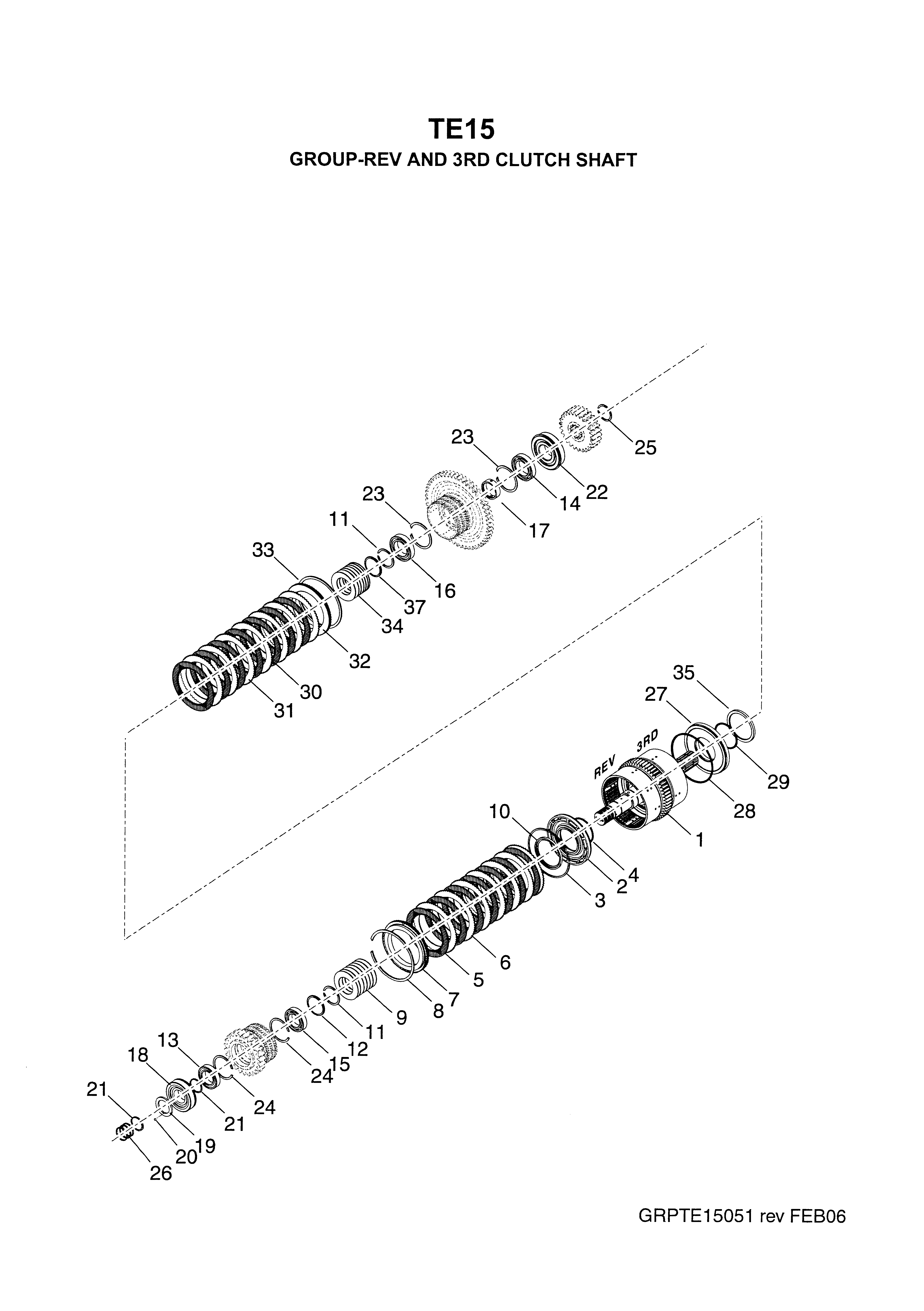 drawing for CNH NEW HOLLAND L33516 - RING (figure 3)