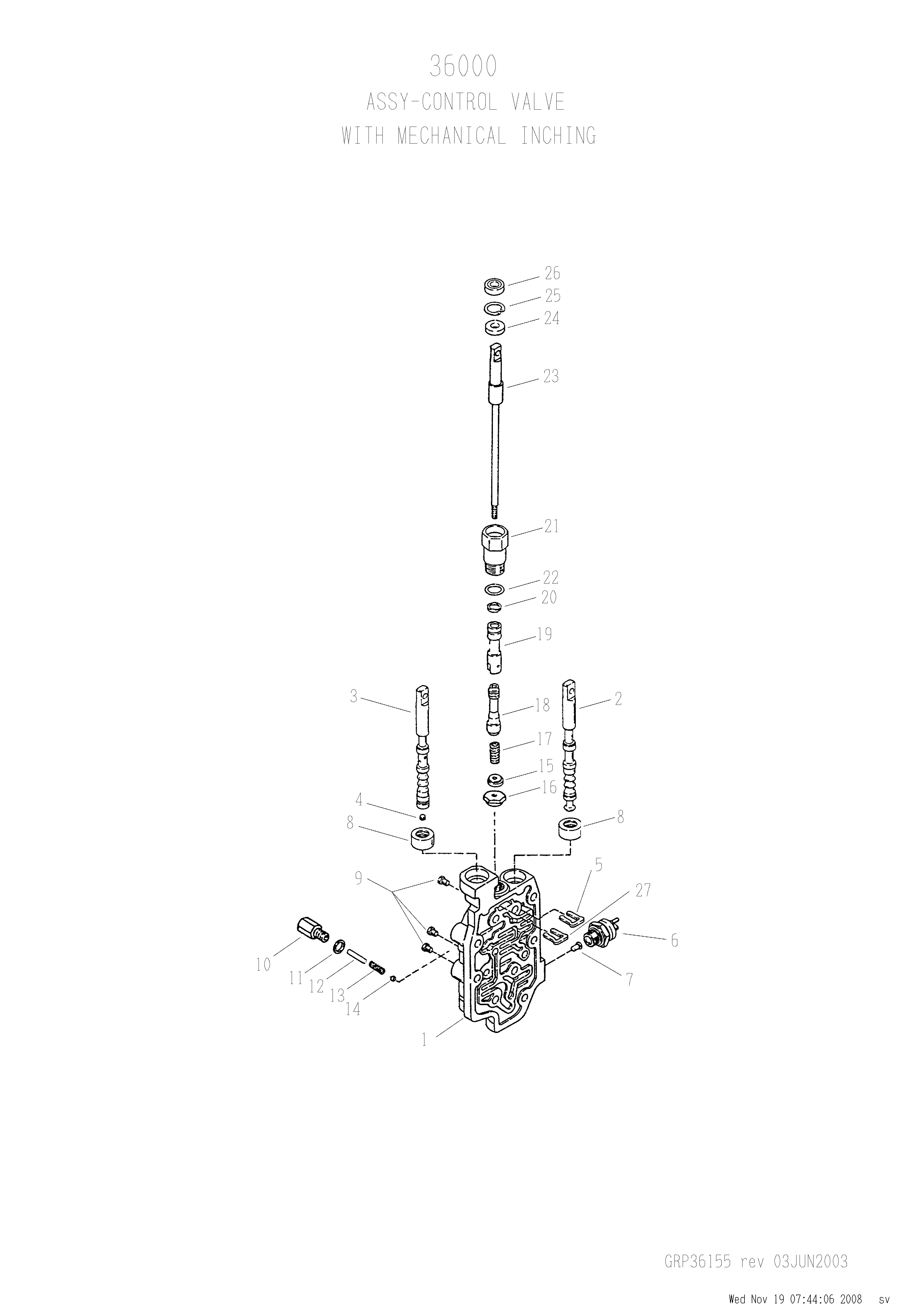 drawing for LIFTKING 4518090 - SPACER (figure 4)