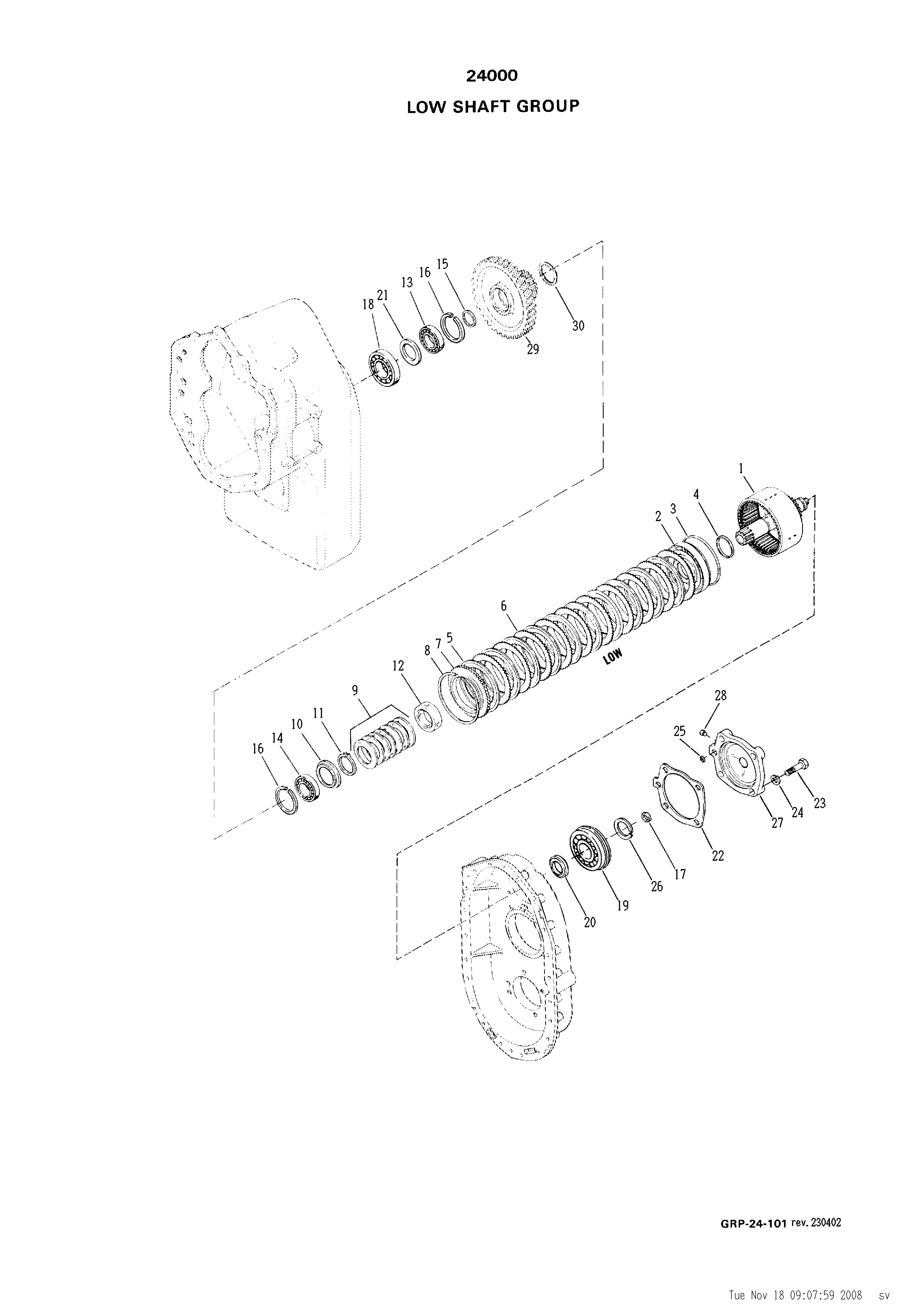 drawing for LOADLIFTER MANUFACTURING 102030 - SPACER (figure 2)