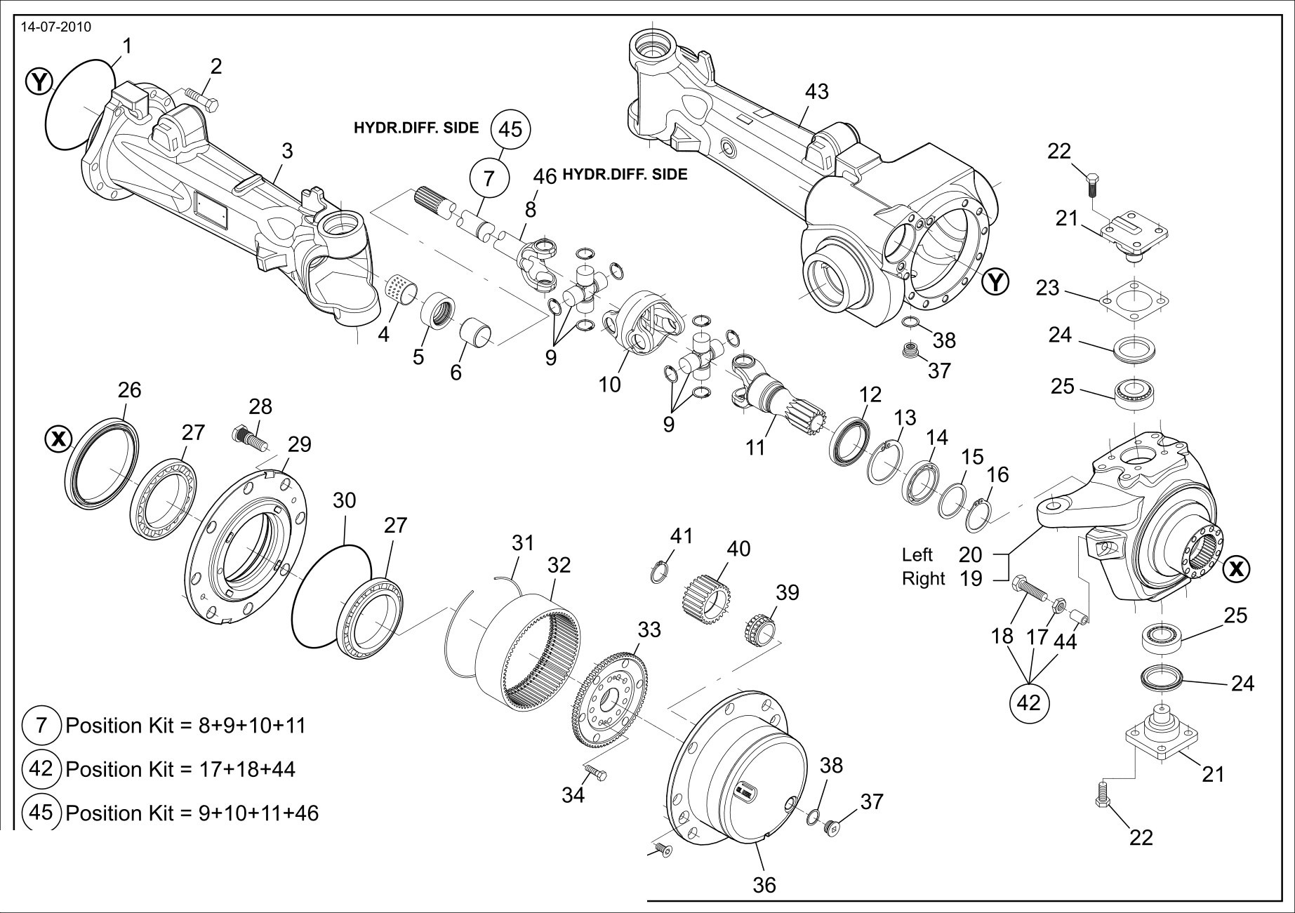 drawing for MASSEY FERGUSON 006054398 - NUT (figure 2)