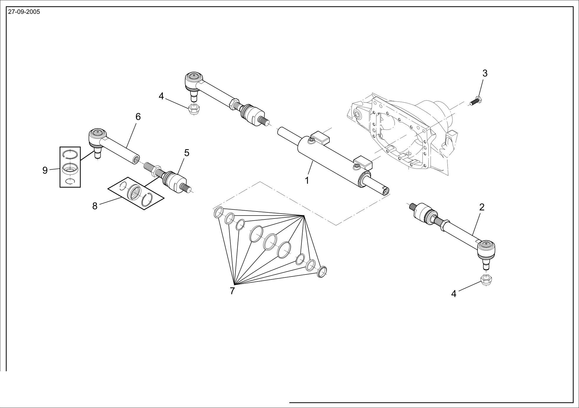 drawing for CNH NEW HOLLAND 135700421064 - BOLT (figure 3)