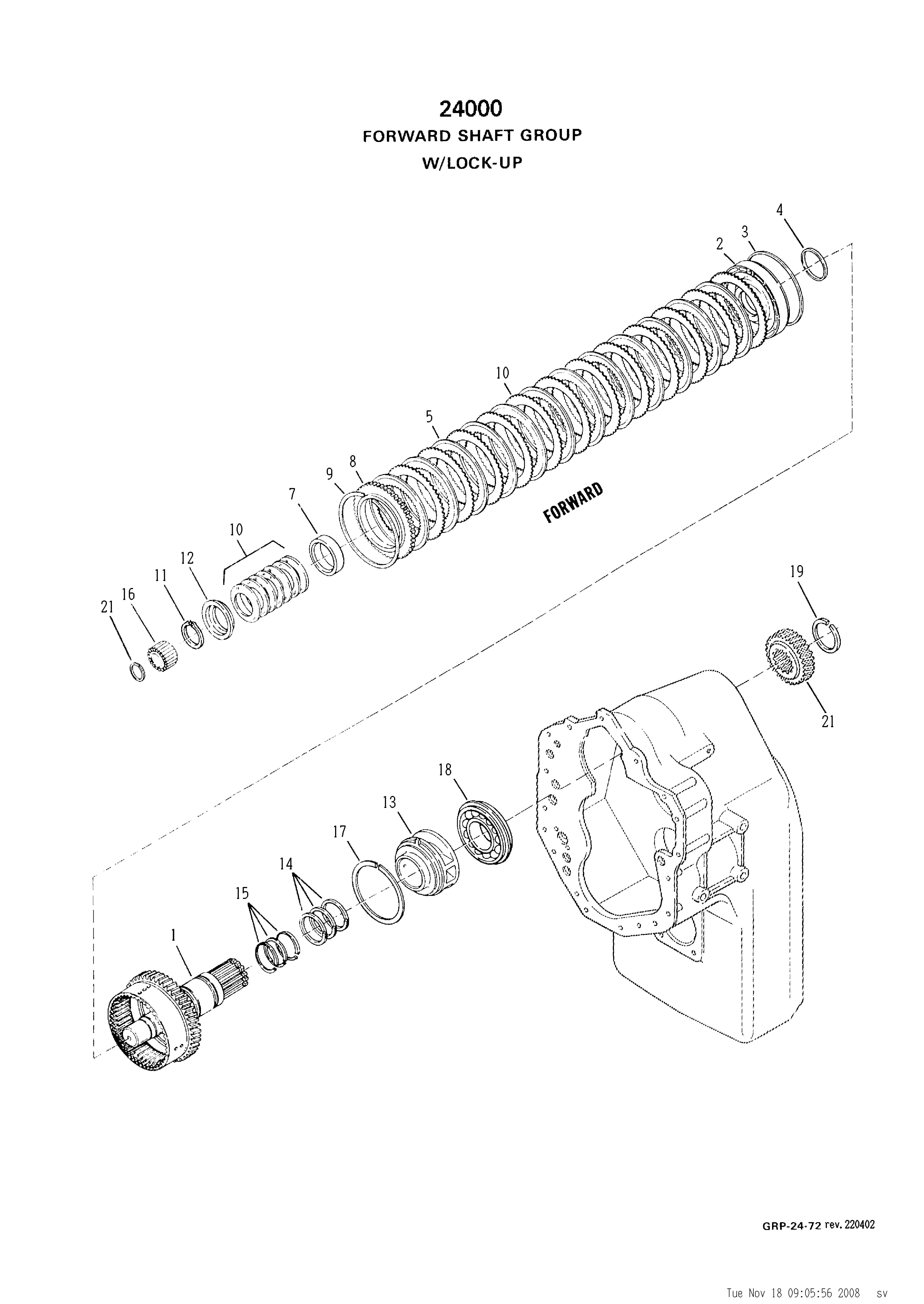 drawing for SWINGMASTER 8700190 - BEARING (figure 4)