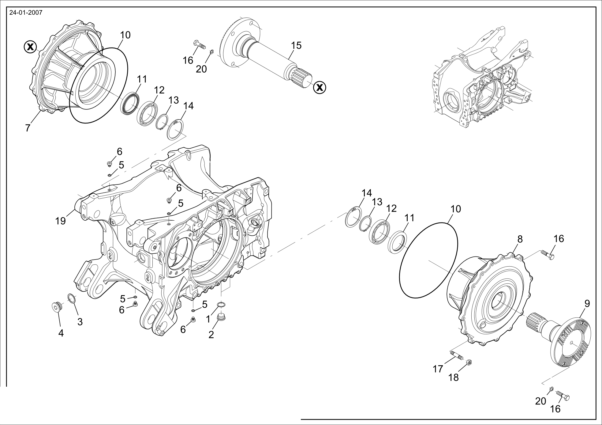 drawing for AGCO X483806800000 - GRUB BOLT (figure 2)