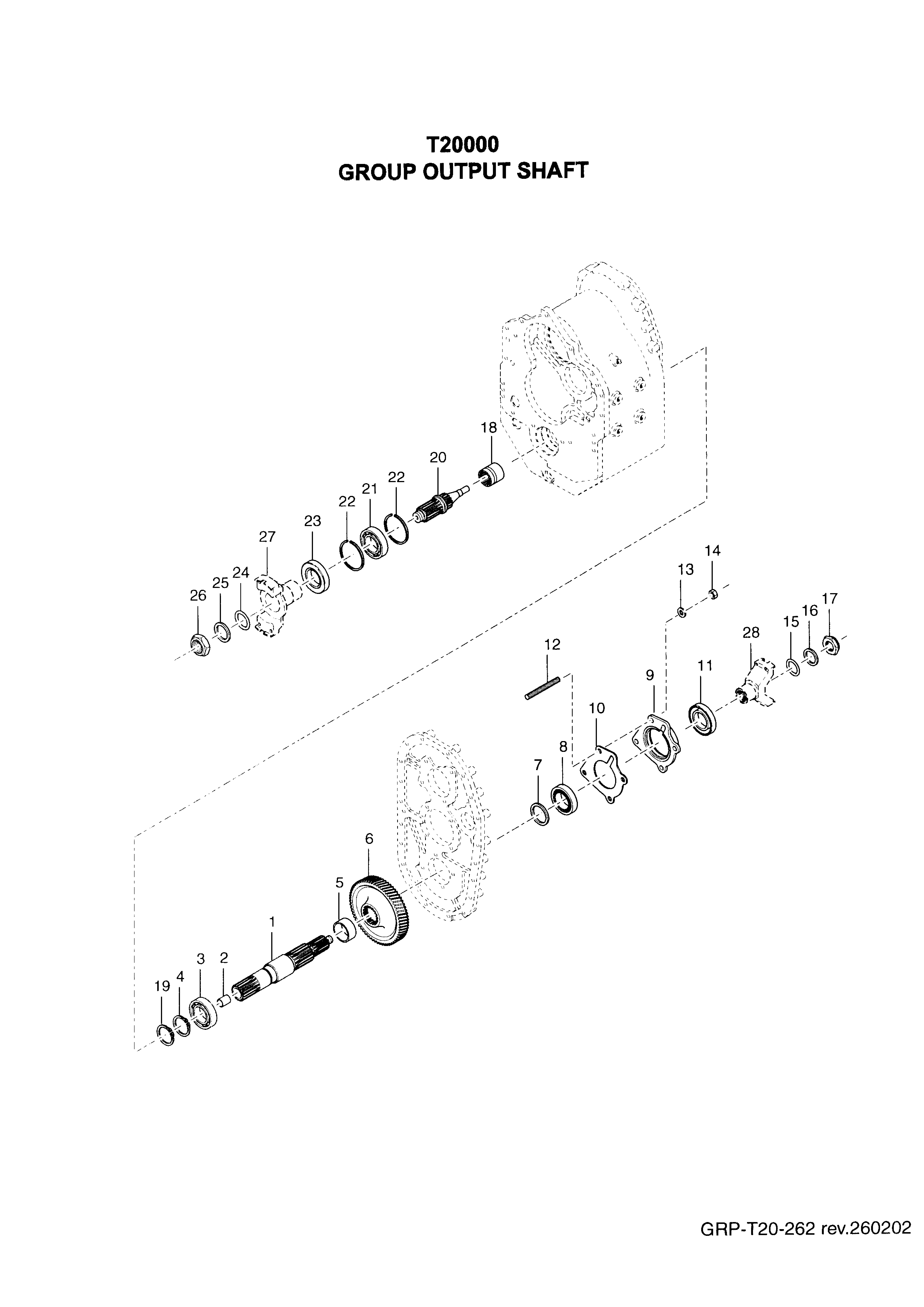 drawing for BROOKVILLE MINING 15-11049 - BEARING (figure 3)