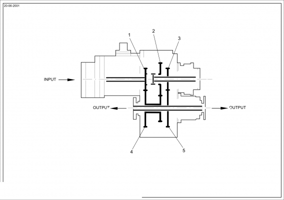 drawing for CNH NEW HOLLAND 71475273 - GEAR (figure 1)