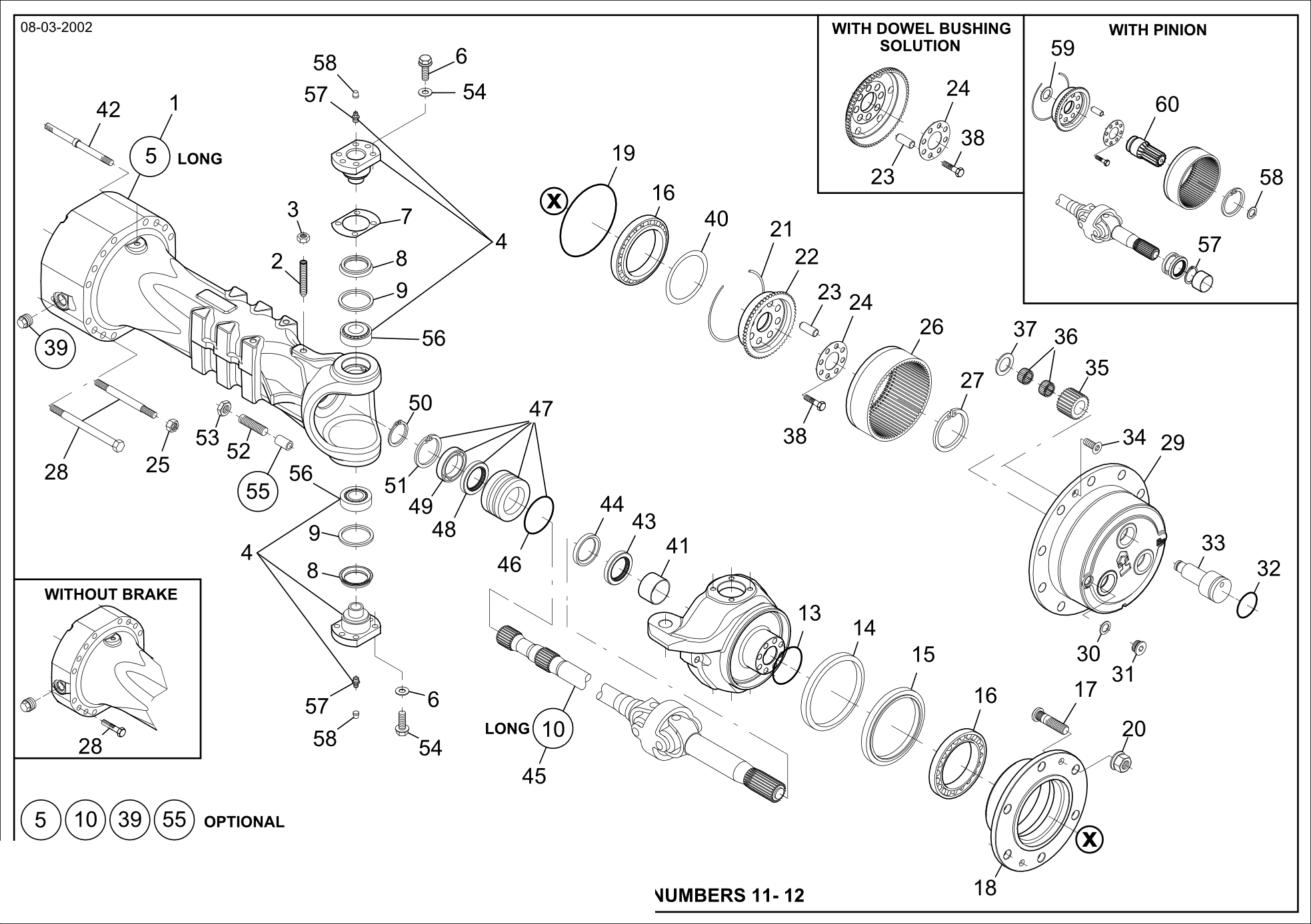 drawing for CNH NEW HOLLAND 71480297 - RING GEAR SUPPORT (figure 4)