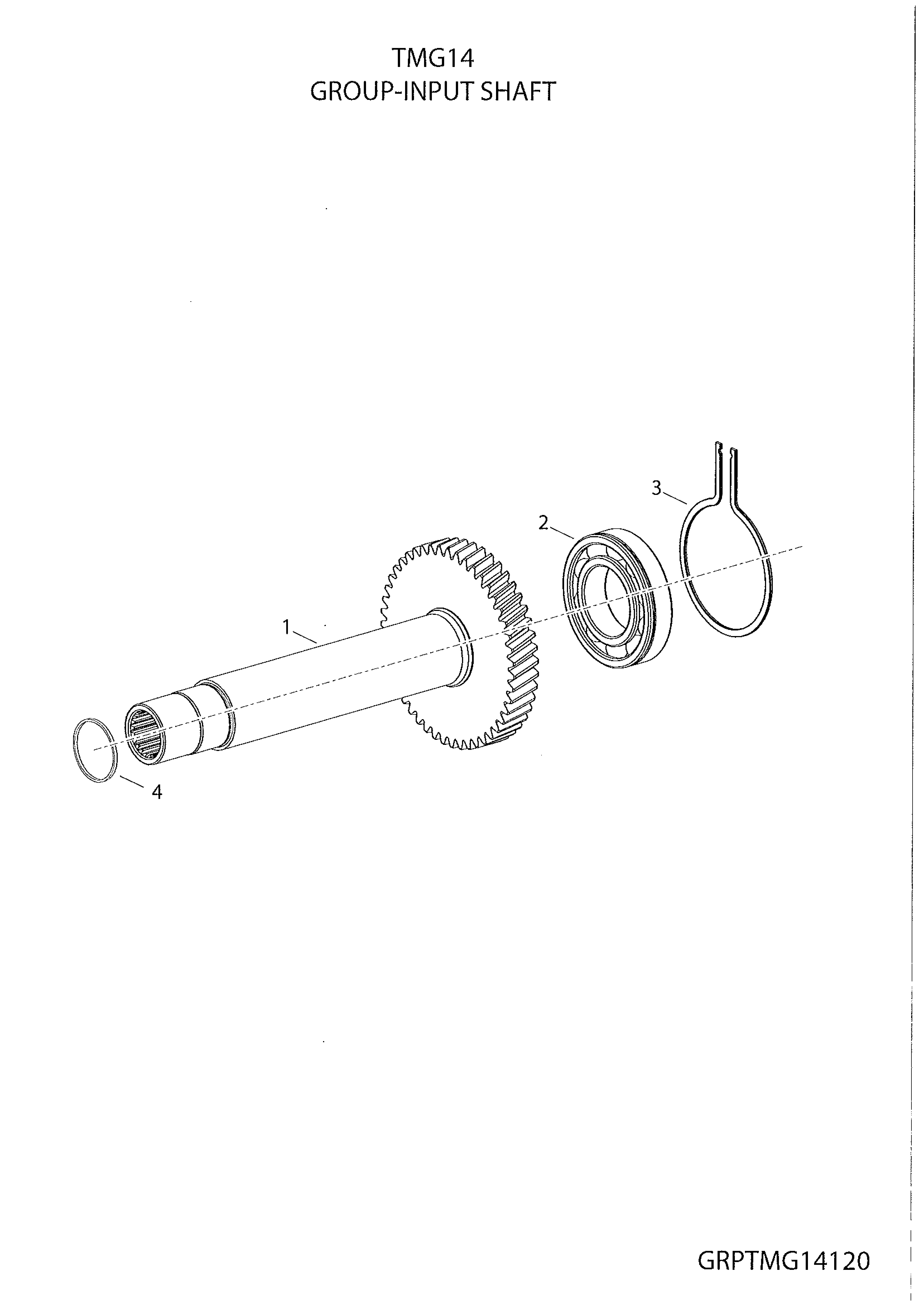drawing for SWINGMASTER 8700110 - BEARING (figure 4)