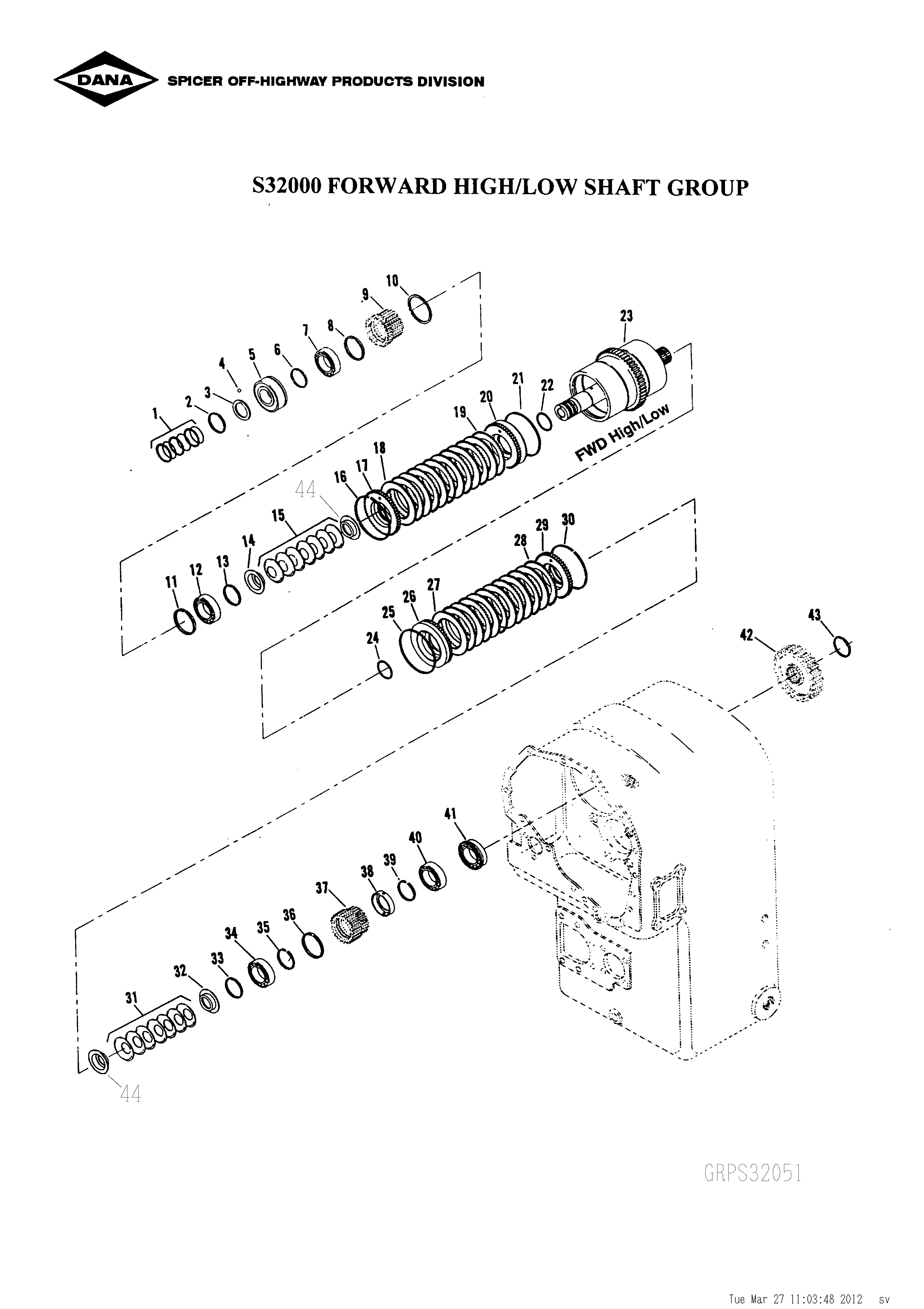 drawing for CNH NEW HOLLAND L33516 - RING (figure 4)