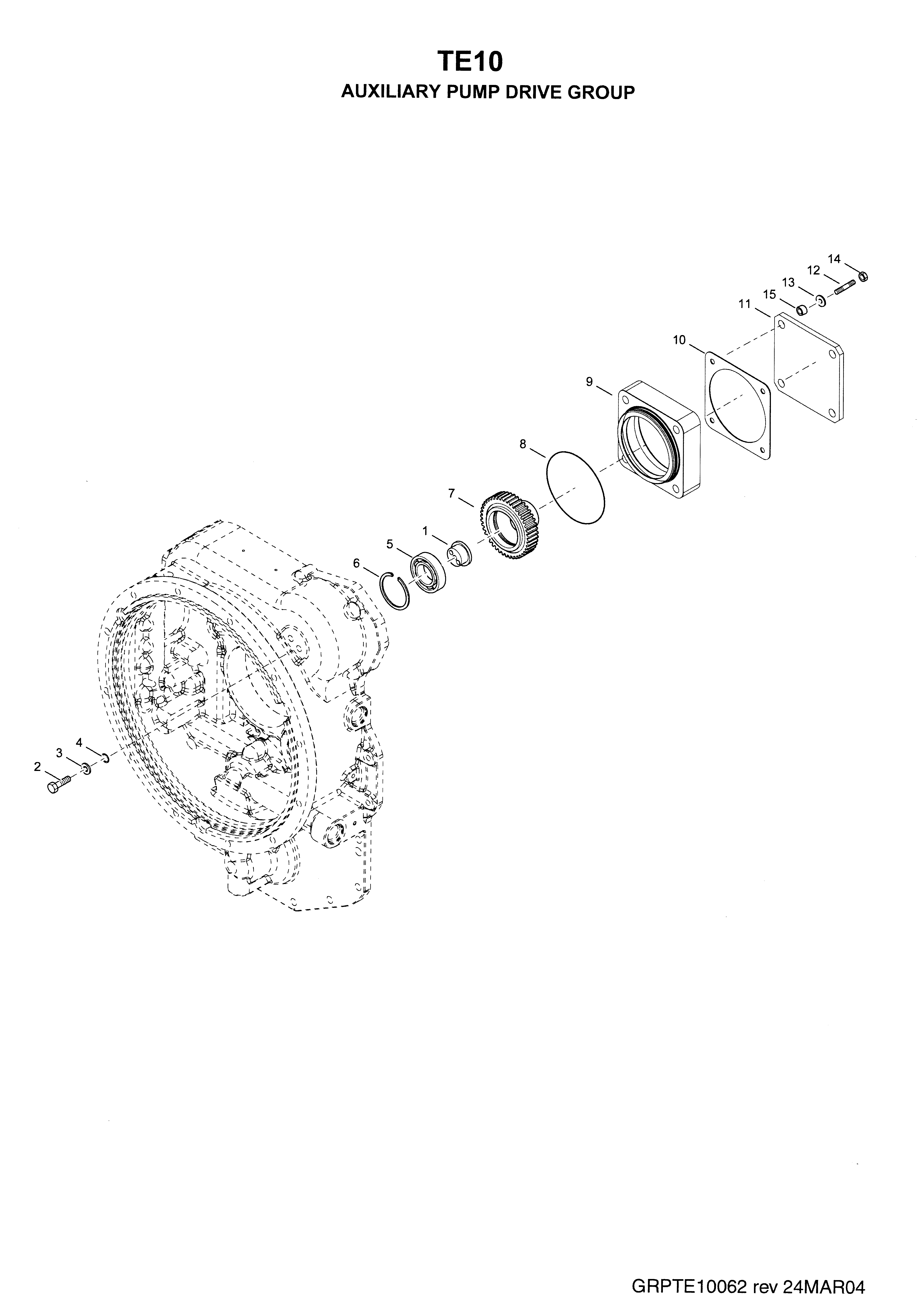 drawing for NACCO GROUP 0330552 - WASHER (figure 3)